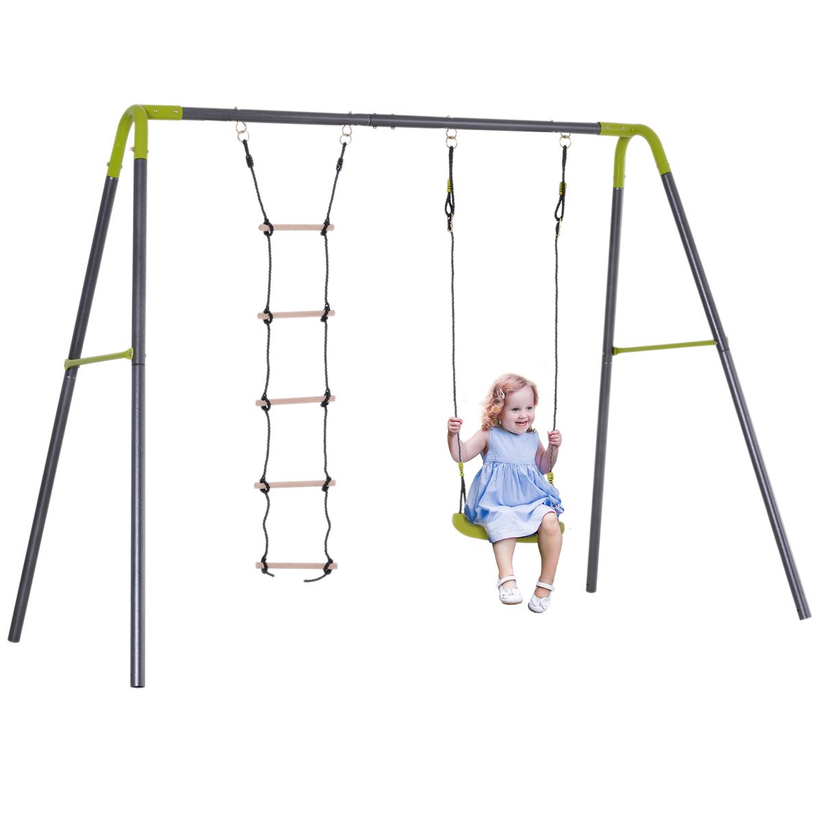 Balançoire extérieur pour enfant réglable pour aire de jeux