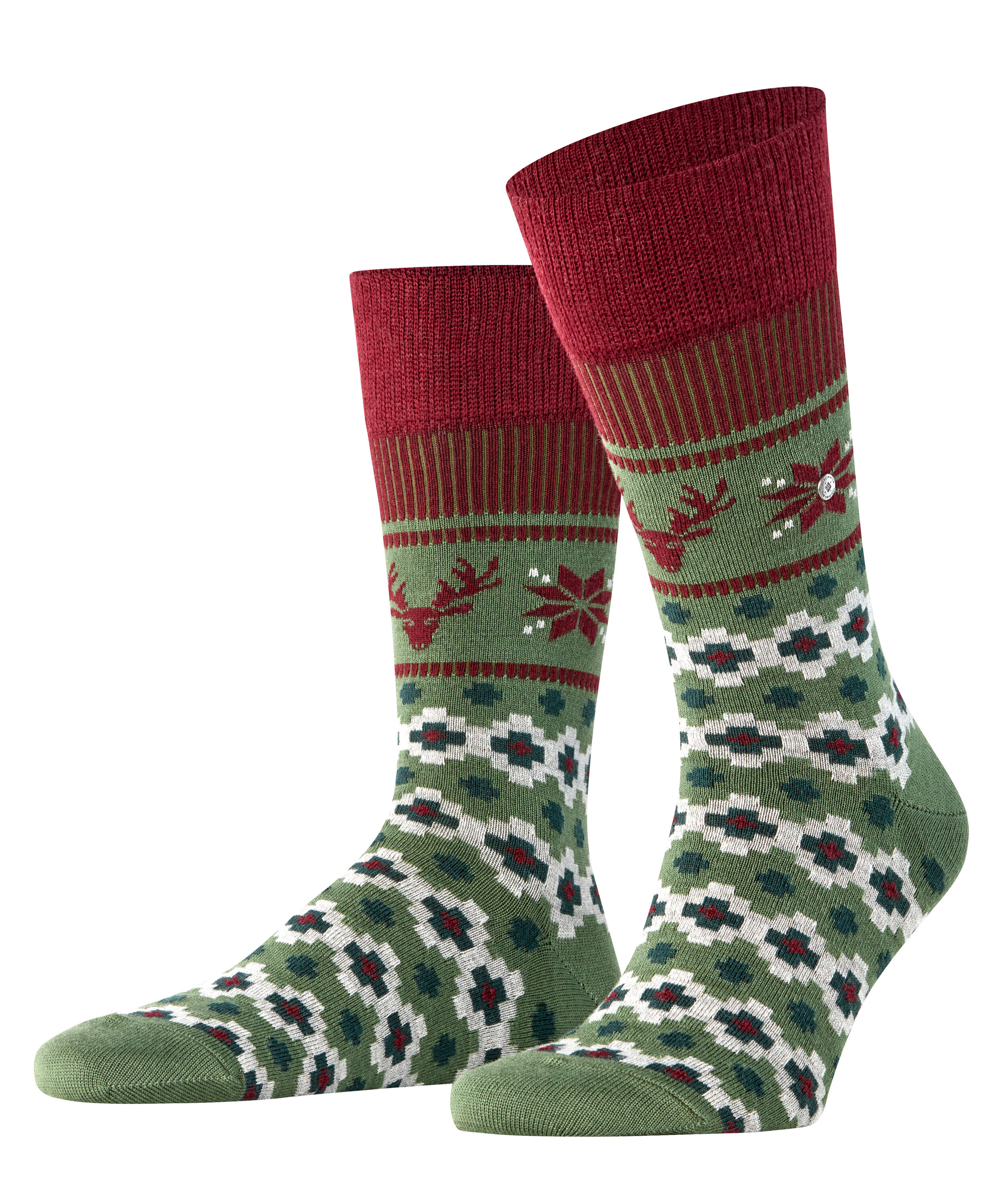 Chaussettes Fair Isle Joy Opaque, BURLINGTON