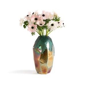 Vase en verre H36 cm Opale