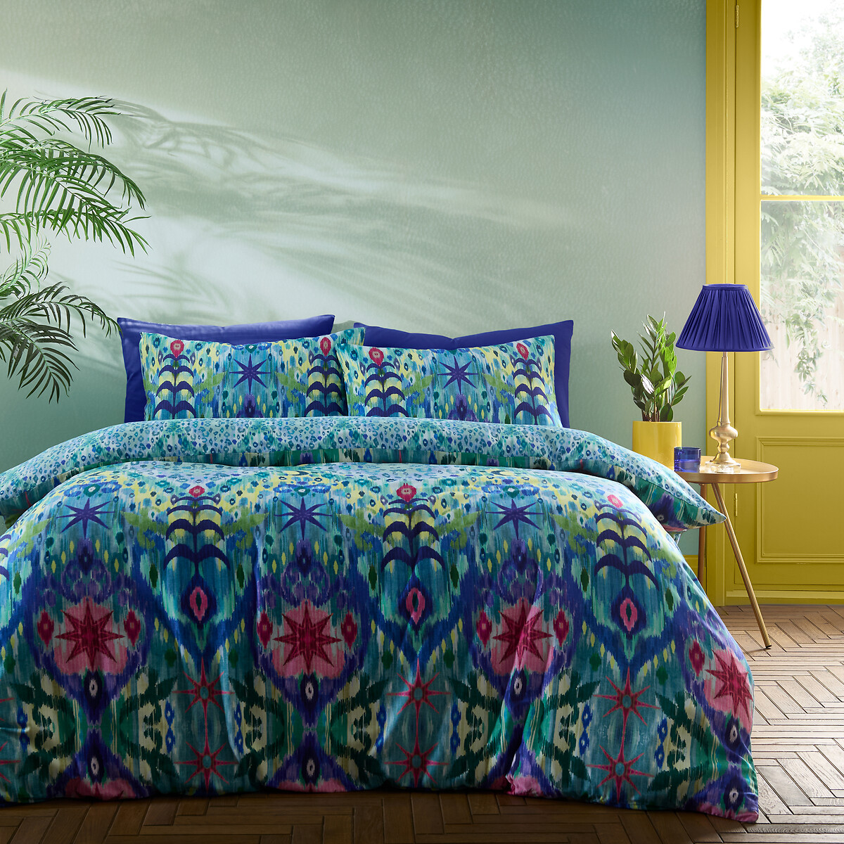 Ikat 200 Thread Count Cotton Sateen Duvet Cover And Pillowcase Set, MATTHEW WILLIAMSON