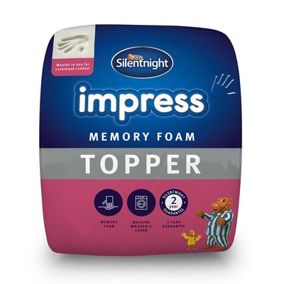 Impress Memory Foam 5cm Mattress Topper SILENTNIGHT