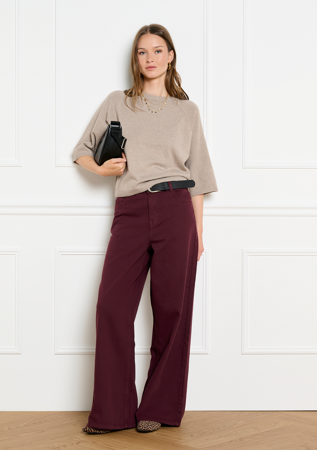 Pull raglan à manches 3/4, LOLALIZA