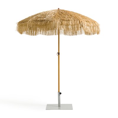 Alata Fringed Garden Parasol Umbrella LA REDOUTE INTERIEURS