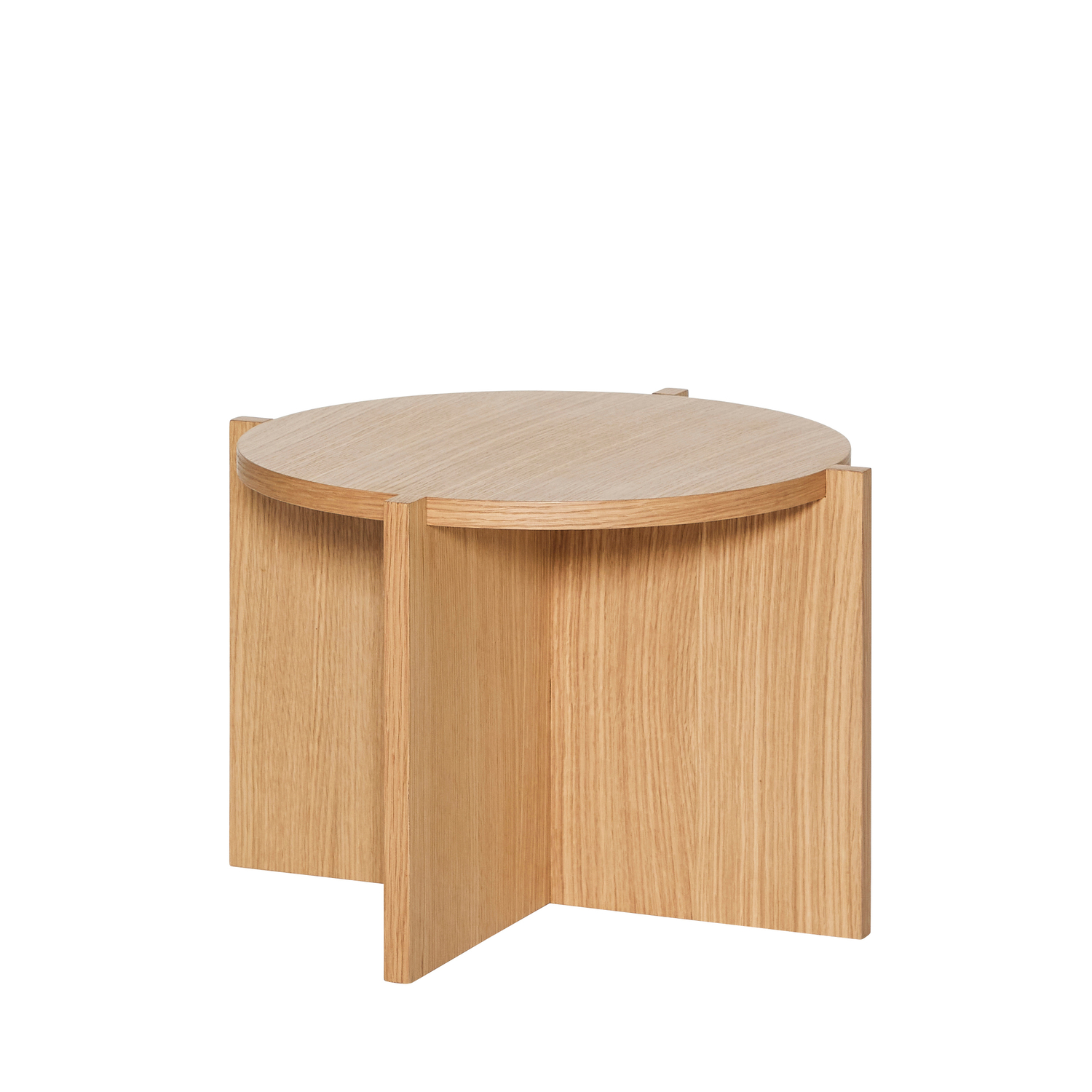 Porte-plante en placage de chêne NOMAD, HUBSCH