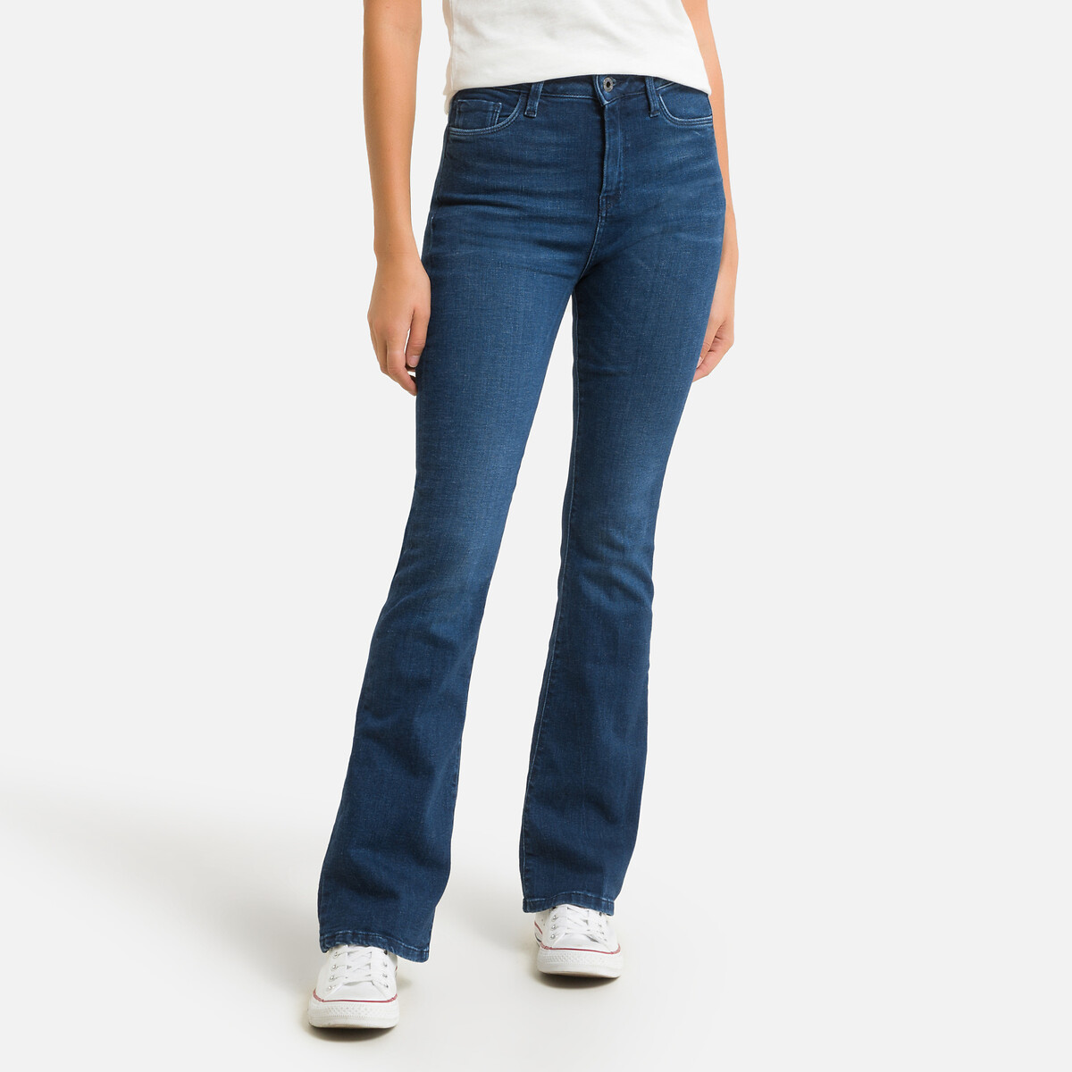 60 % de réduction Femme Vêtements Jeans Jeans évasés Dion Flare Jean Slim Jean Pepe Jeans en coloris Bleu 
