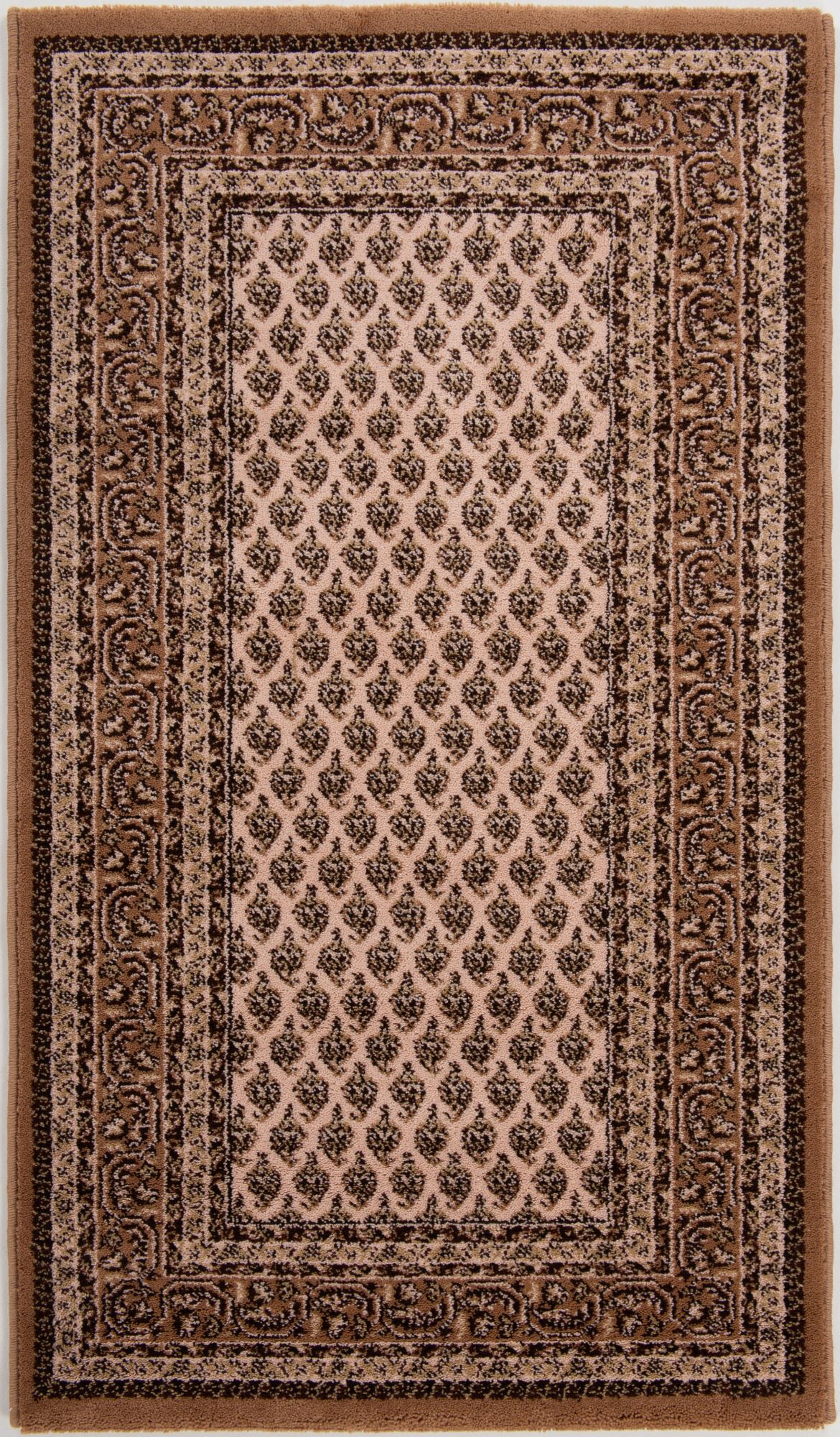 Tapis d'orient Merat Mir fait main à bordure, THEKO