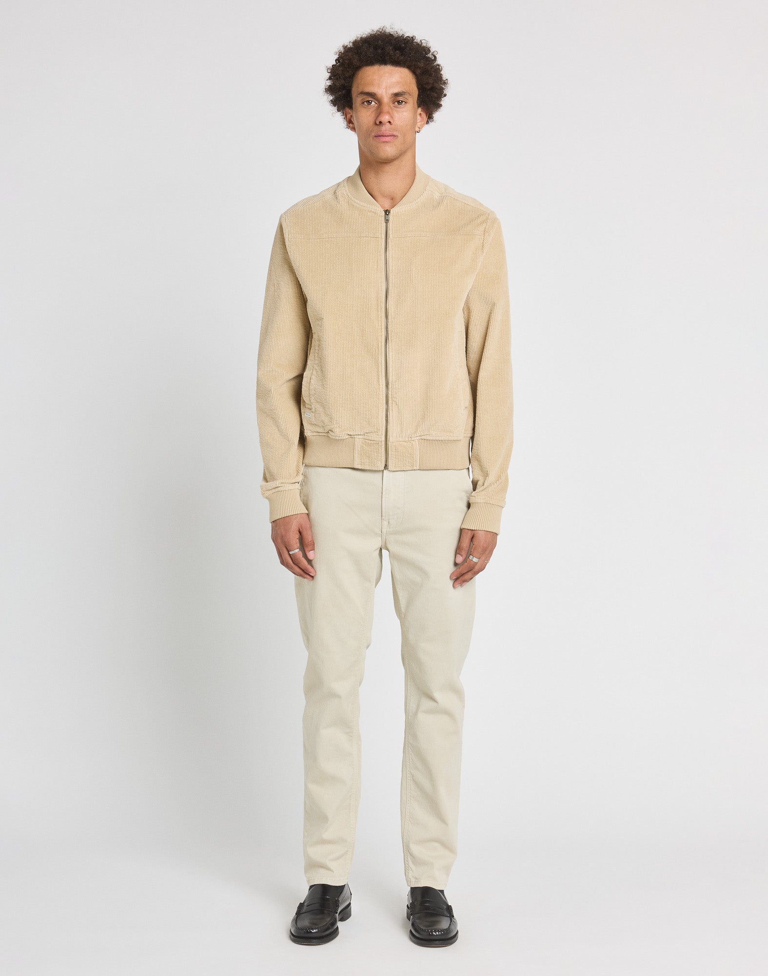 VESTE VELOURS BEIGE, PULLIN