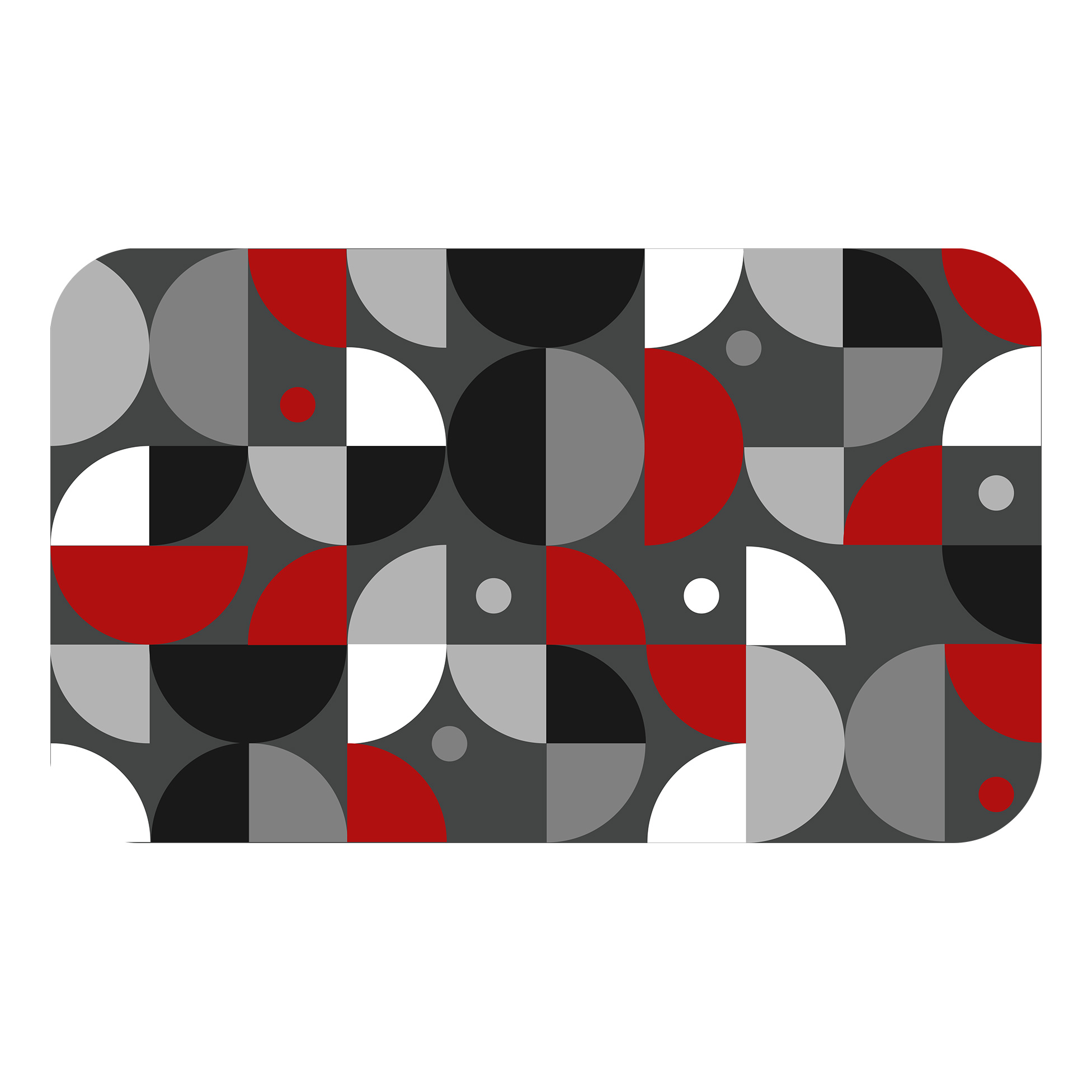 Tapis mousse 45 x 75 cm Graphism, EDEN