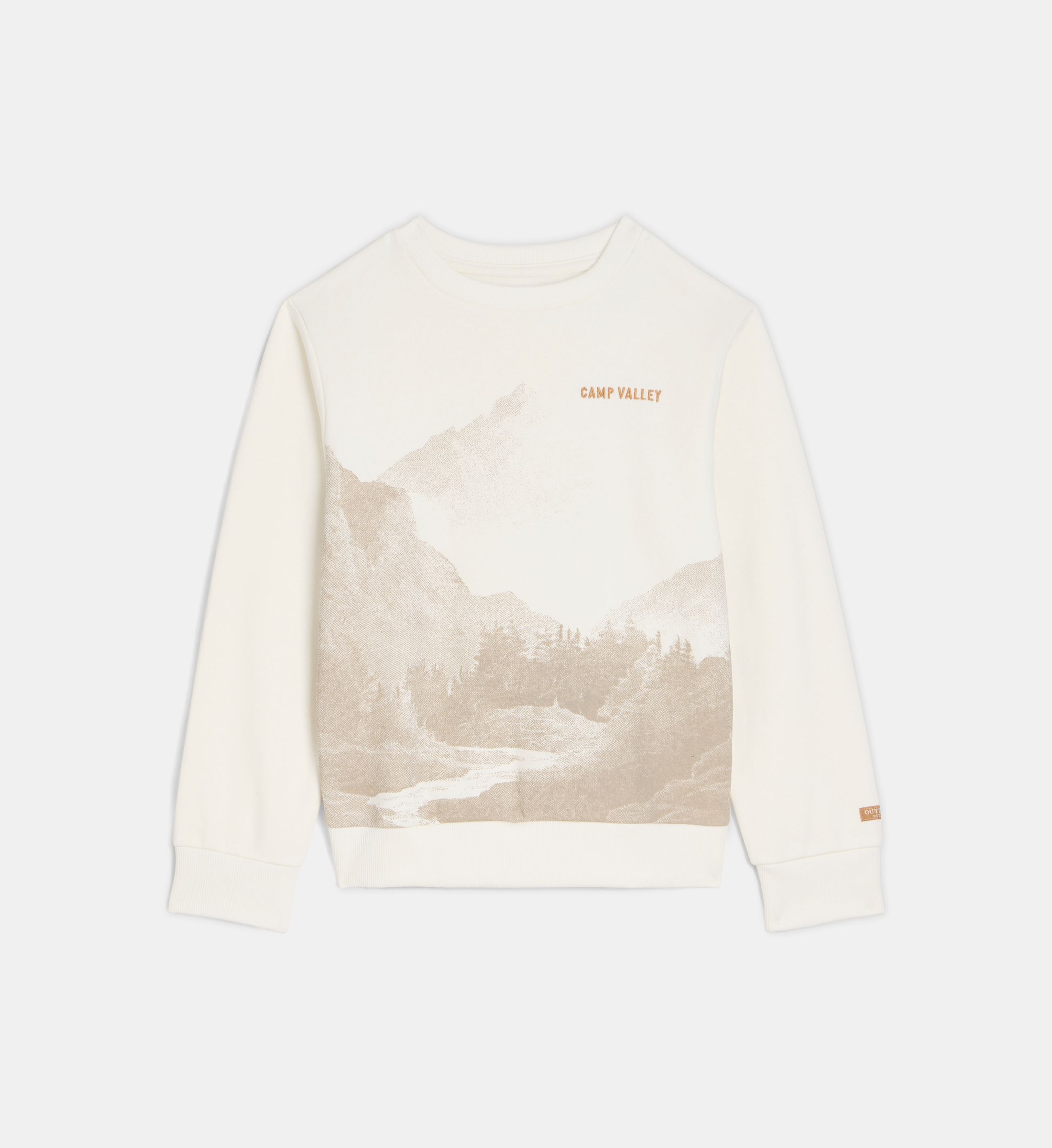 Sweat-shirt vadignes coton, CADET ROUSSELLE