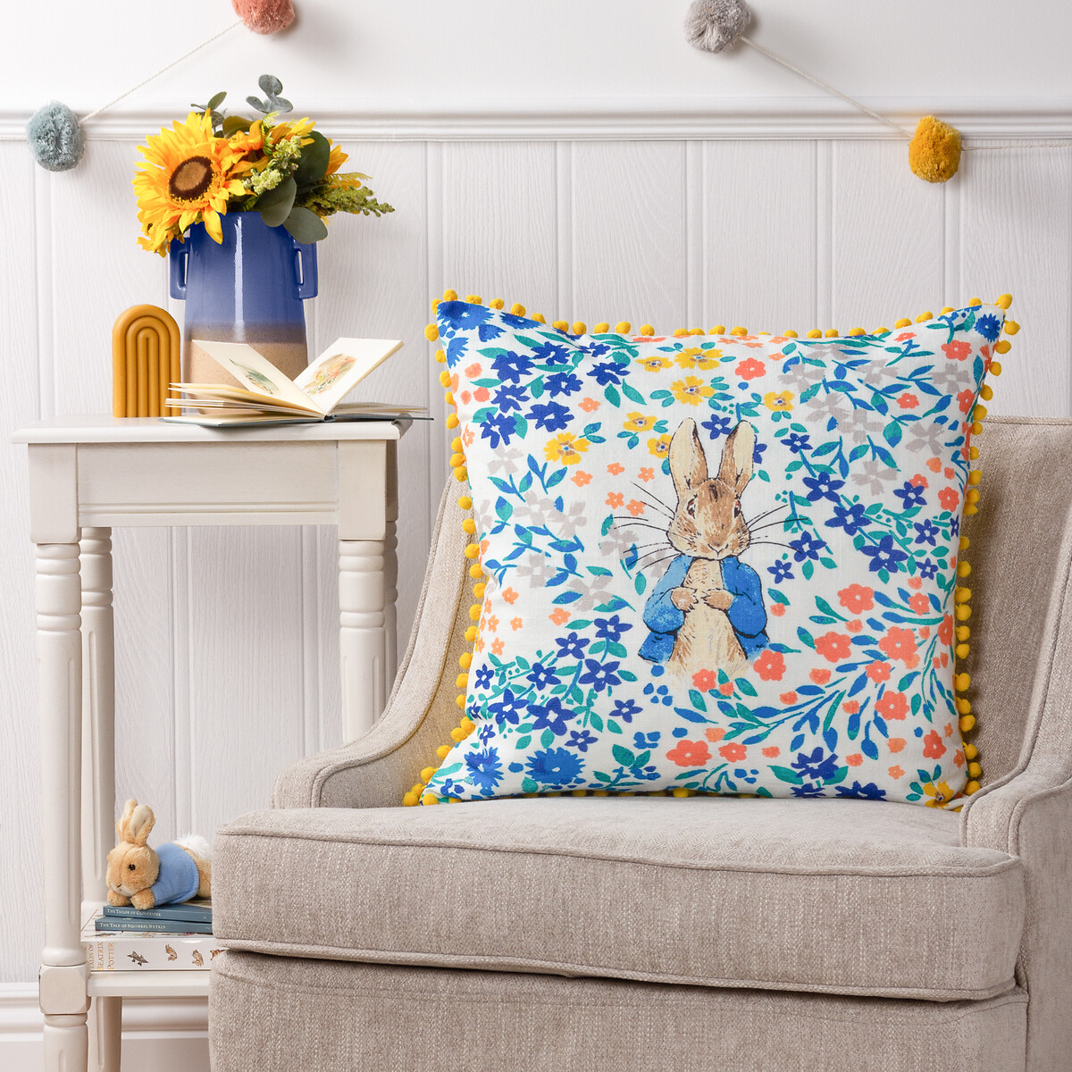 Florelli Filled Cushion, PETER RABBIT