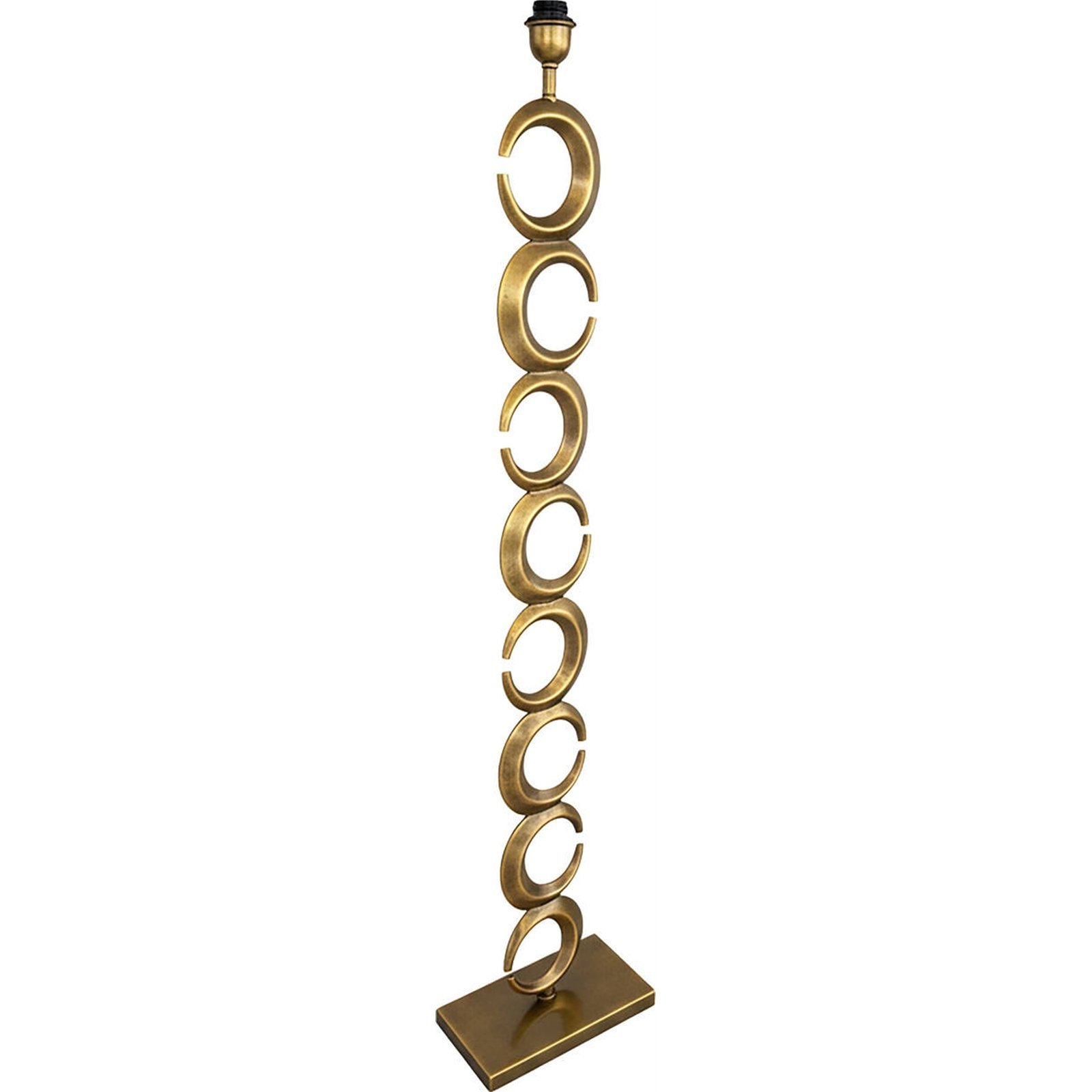 Lampadaire sculptural en acier, RECOLLECTION