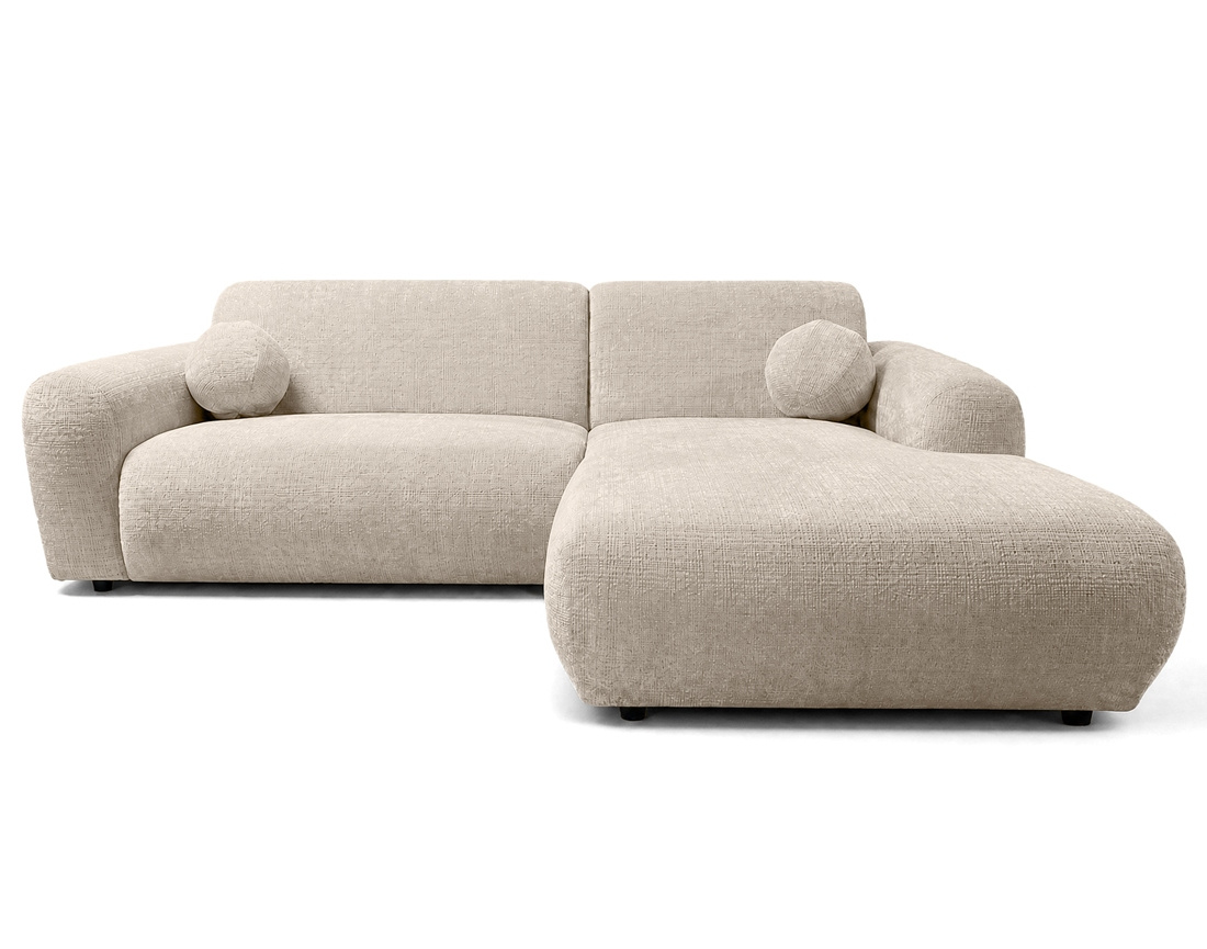Canapé d'Angle droit 4 places - LOUISE, BEST MOBILIER