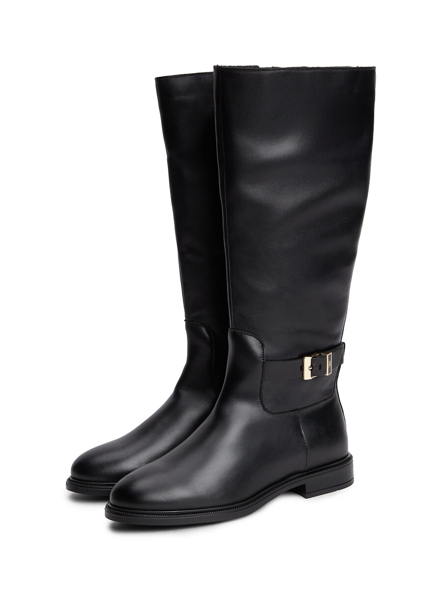 Tommy Jeans Botas planas de piel — foto 3