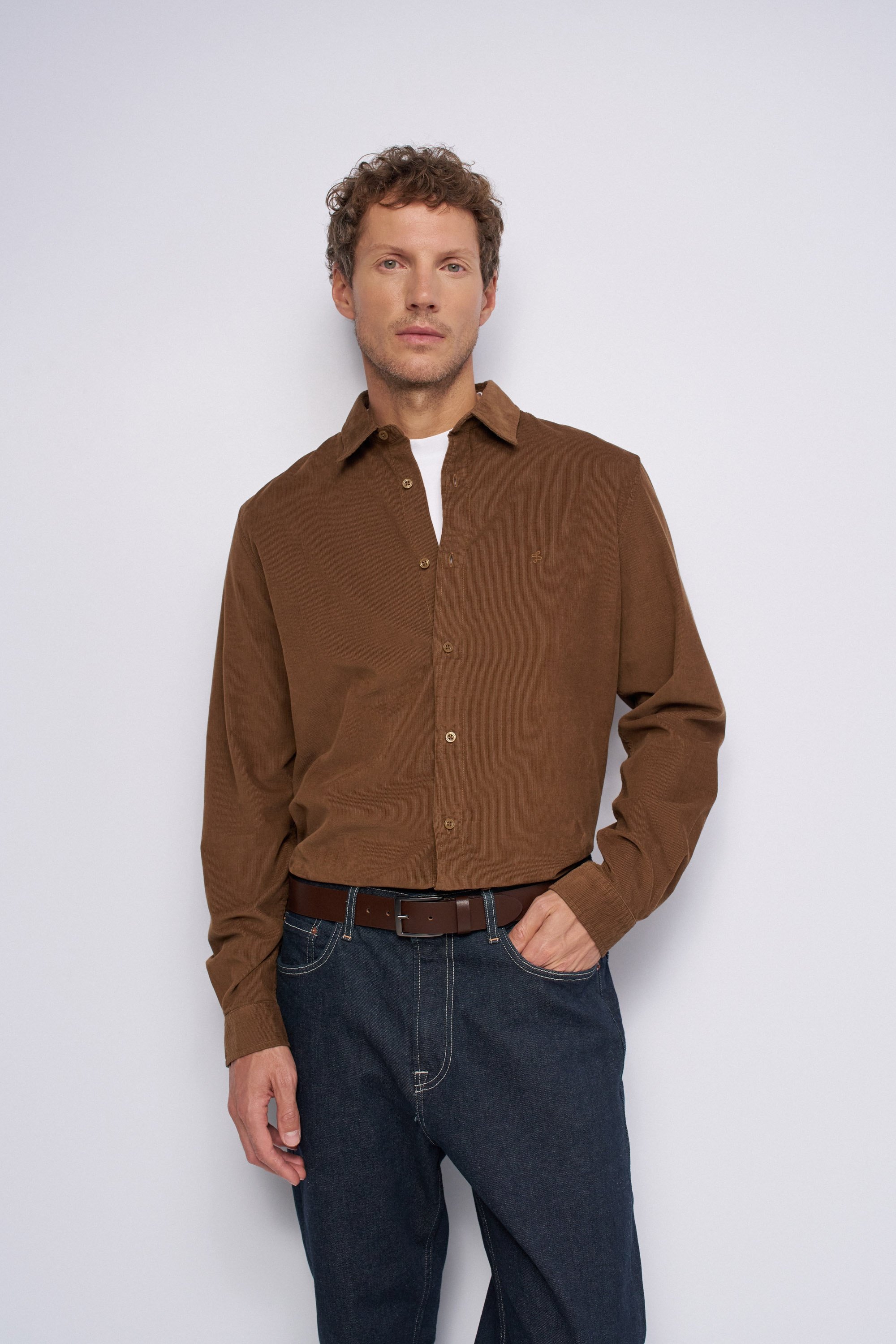 CHEMISE EN VELOURS CÔTELÉ, SALSA JEANS