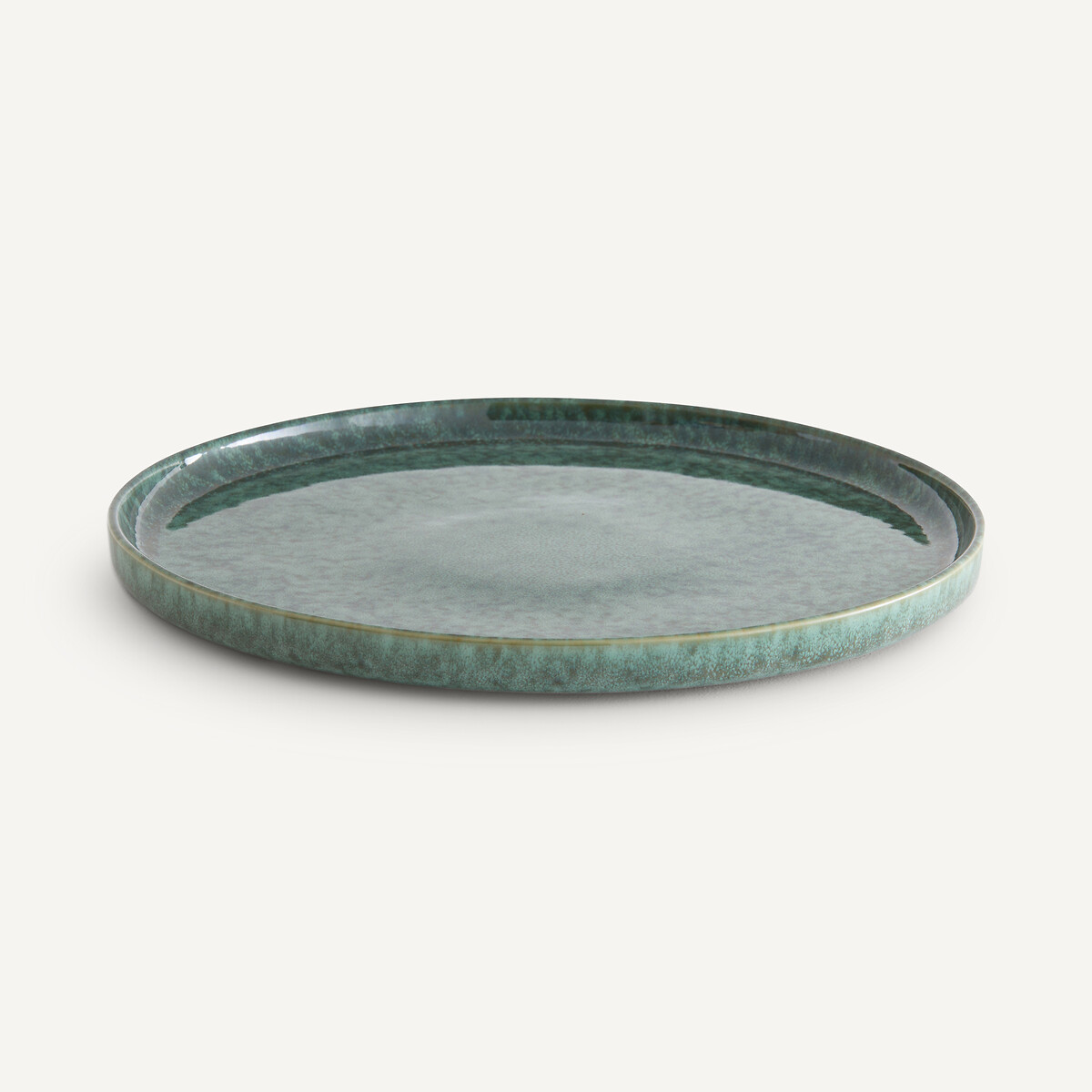 Set of 4 Dorna Enamelled Stoneware Dinner Plates, AM.PM