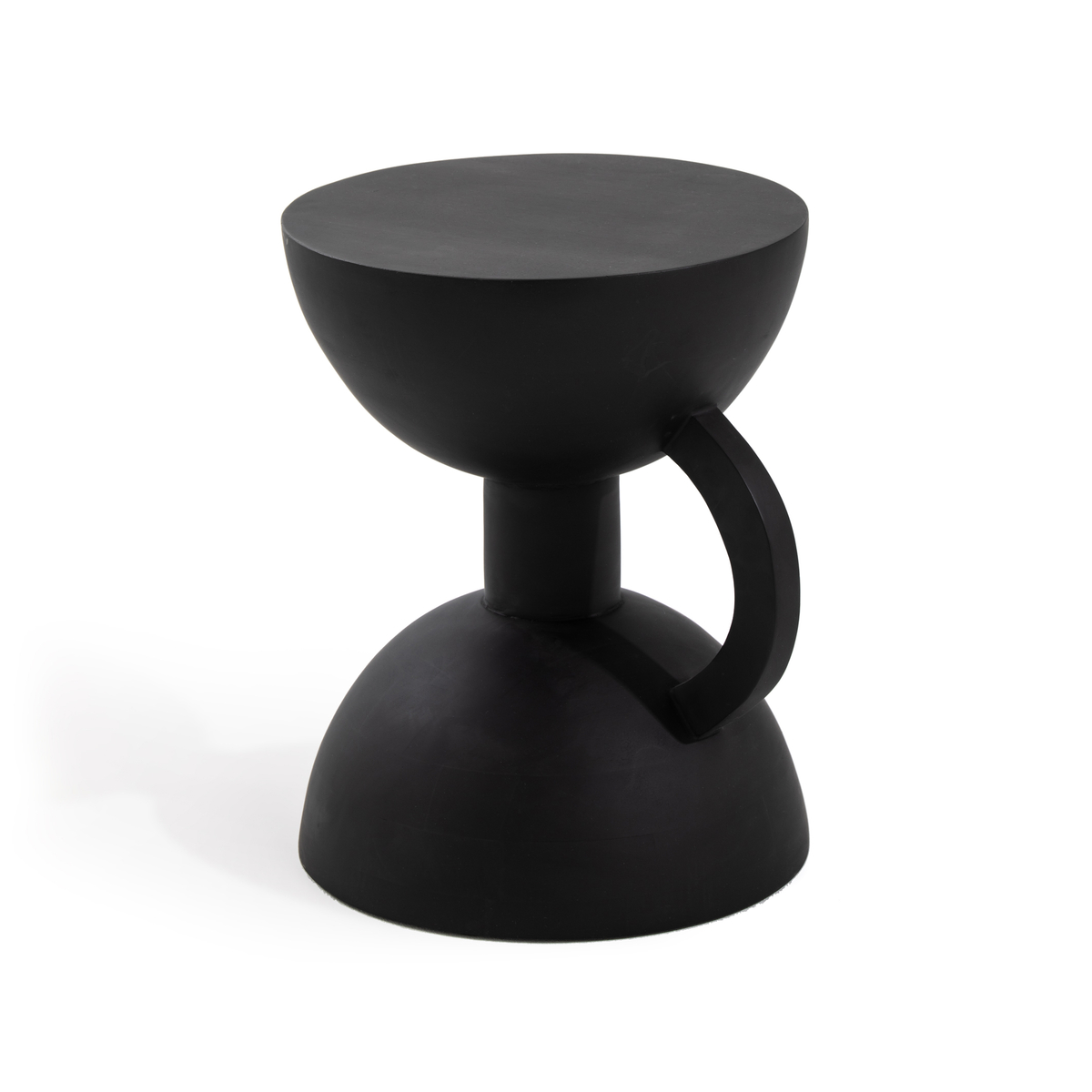 Product photograph of Elouan Hourglass Shape Side Table In Mango Wood from La Redoute UK