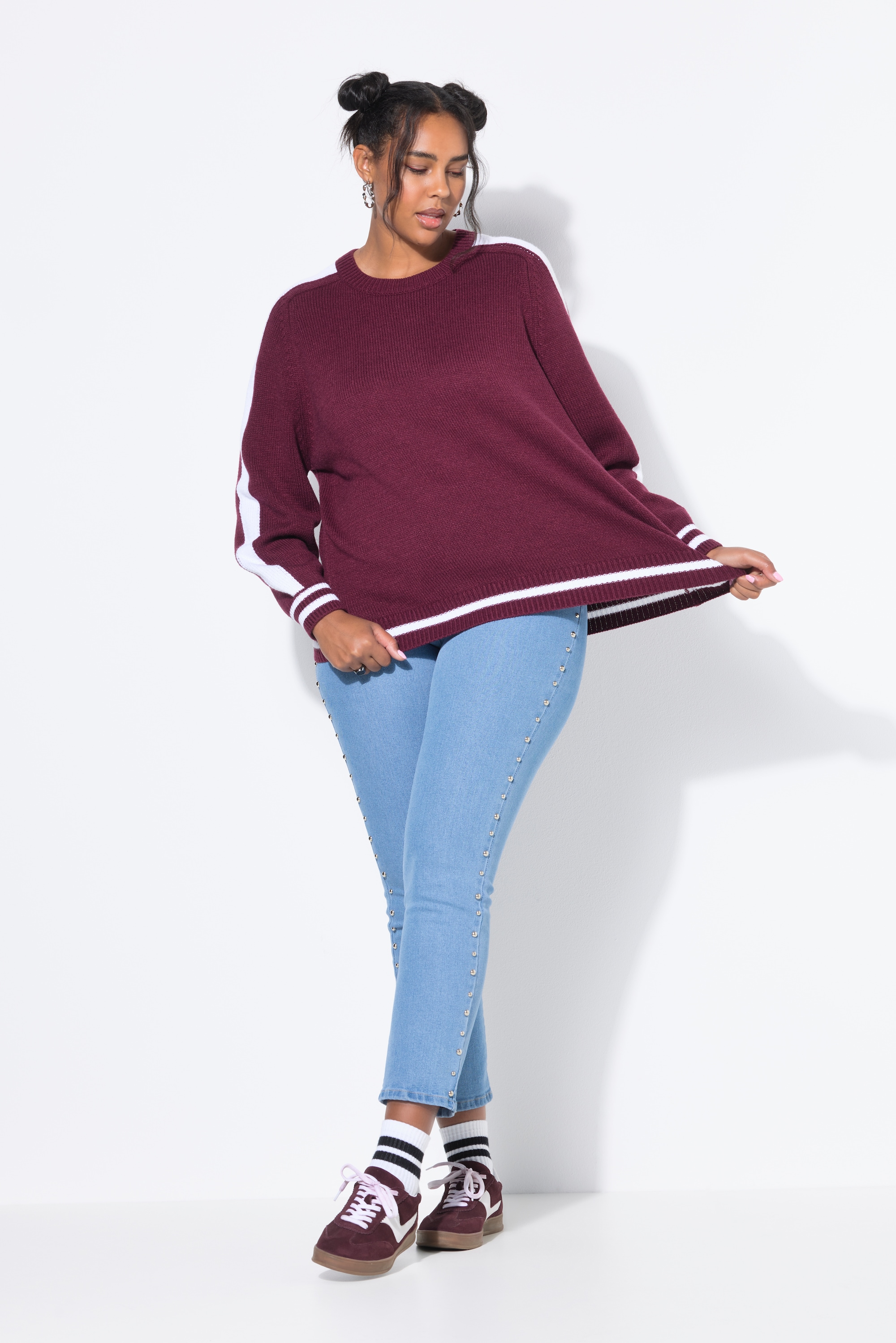 Pull oversize à manches longues raglan, STUDIO UNTOLD