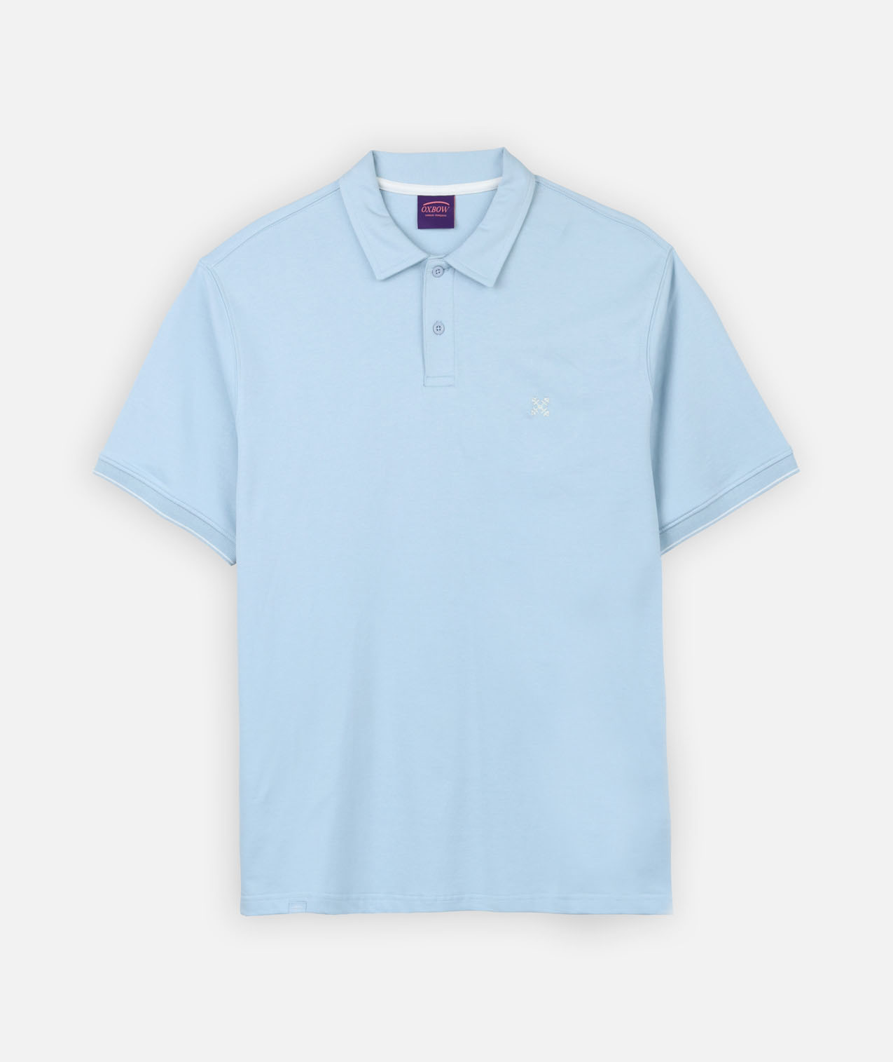 Polo jersey manches courtes uni TIMELESS, OXBOW