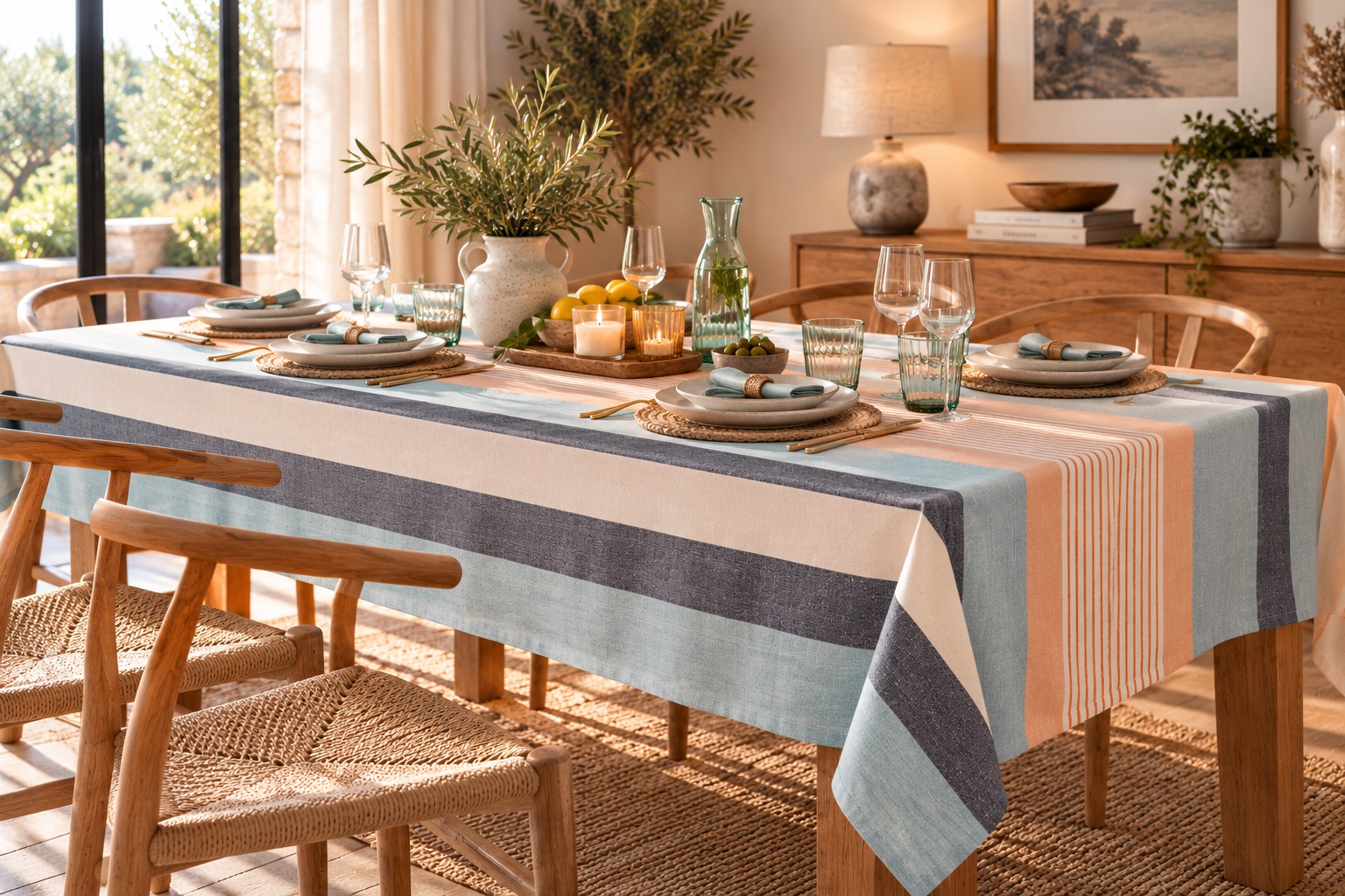 Nappe recyclée enduite Caresse Discrète, EDEN