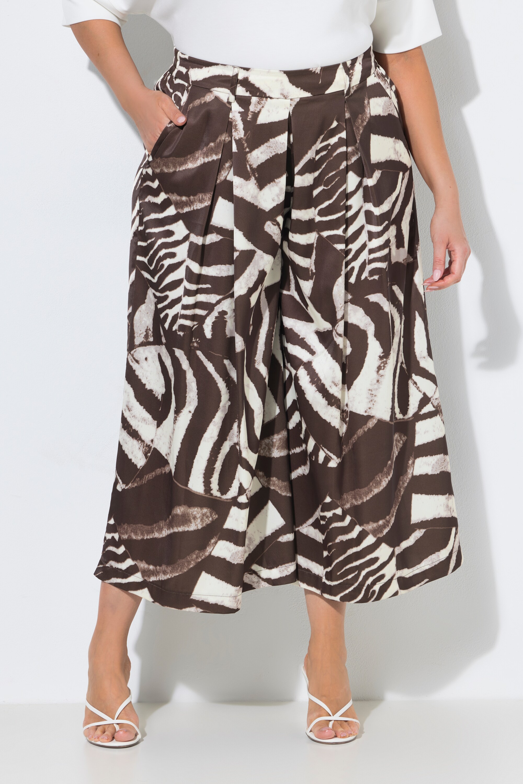 Jupe-culotte motif zébré, ULLA POPKEN