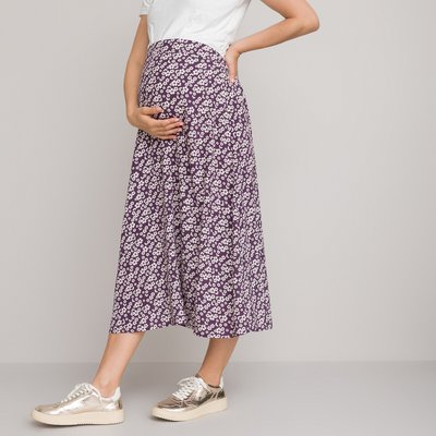 Floral Midaxi Maternity Skirt LA REDOUTE COLLECTIONS