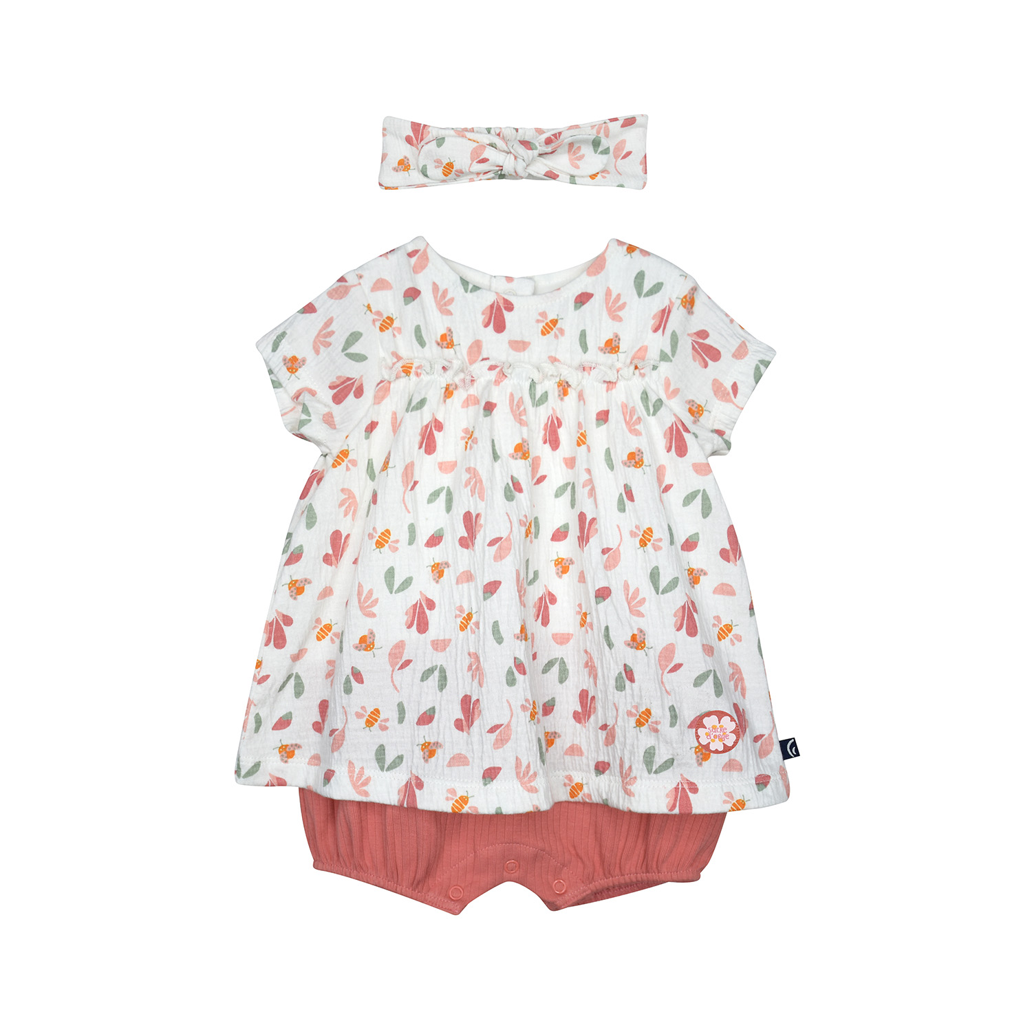 Combirobe bandeau en maille roxane, SUCRE D'ORGE