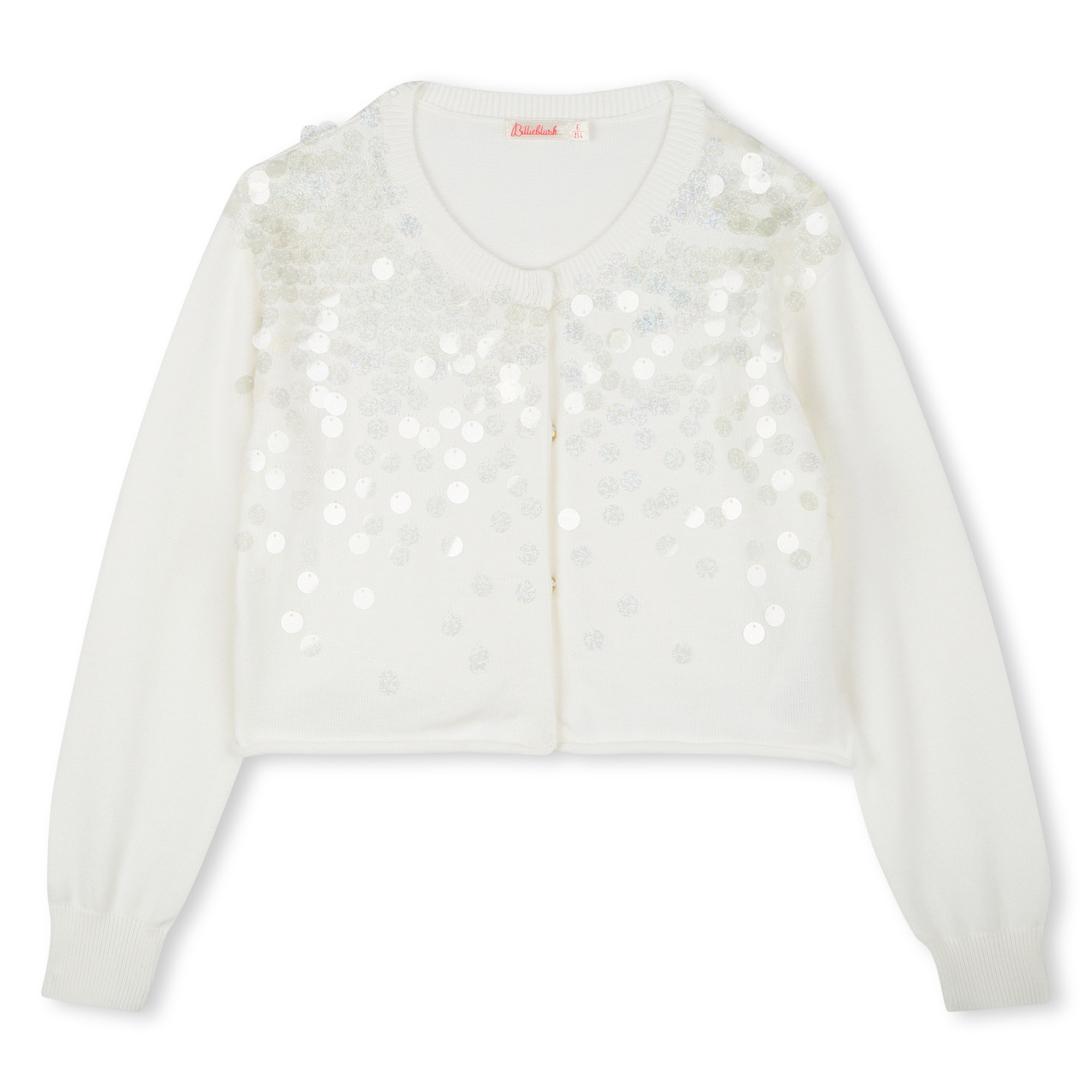 Vest en coton à sequines, BILLIEBLUSH
