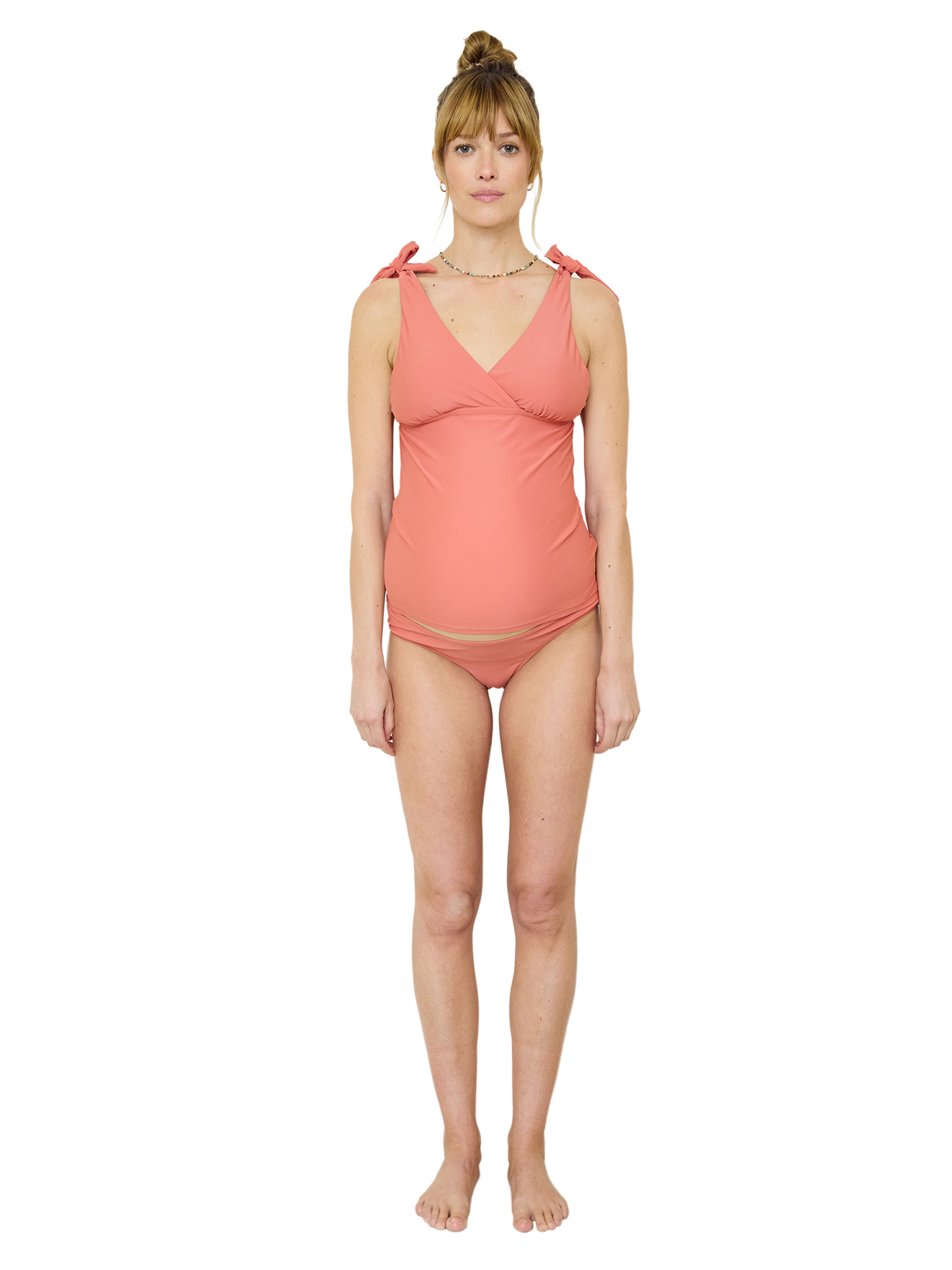 Tankini grossesse à rayures, VERTBAUDET