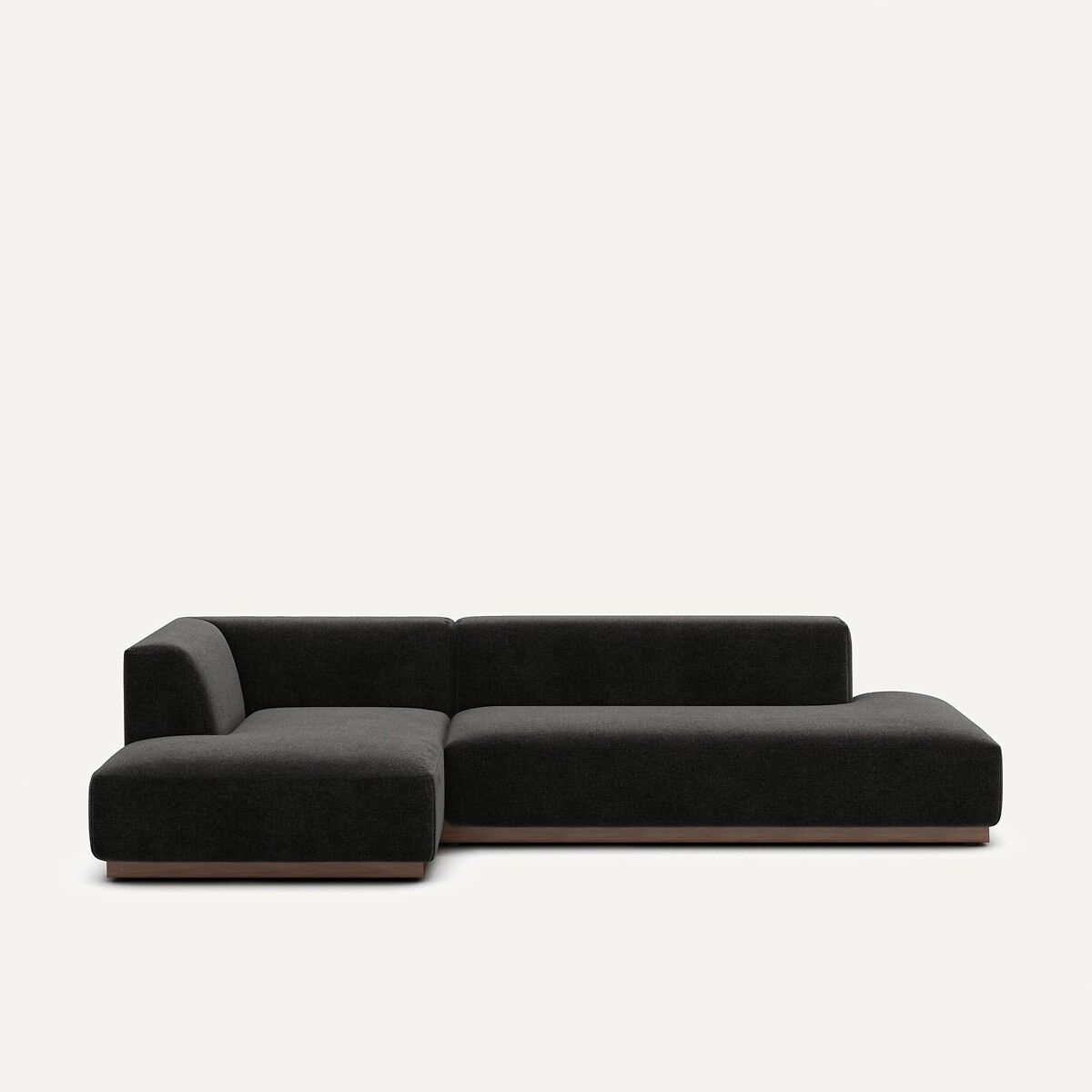 AM.PM Linker hoekbank XL chenille fluweel, Jacopo