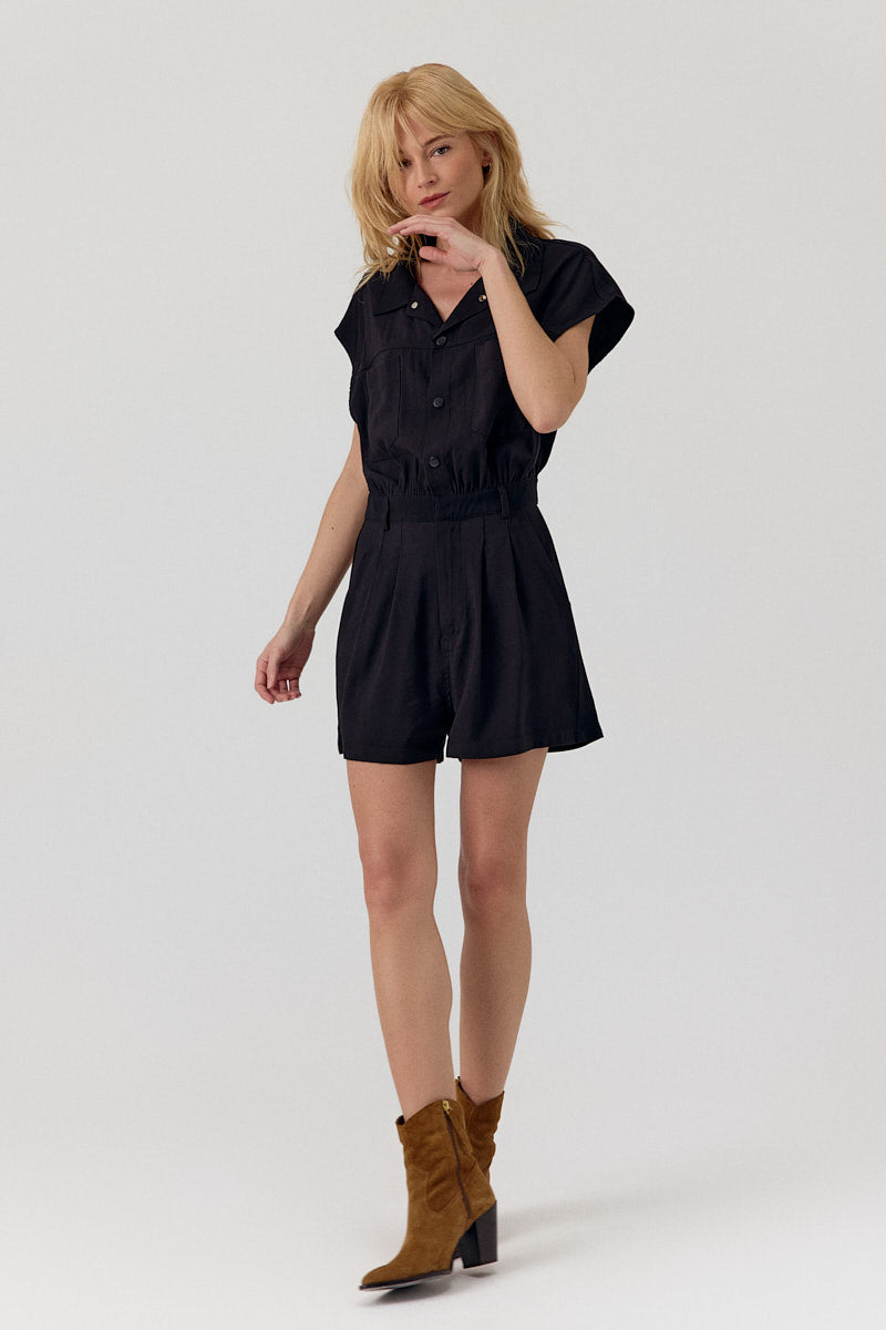 Combishort féminin et pratique à la coupe flatteuse GWENDOLINE, ARTLOVE