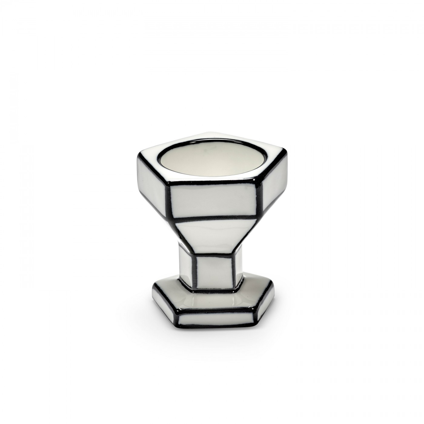 Coquetier en porcelaine Carte Blanche, SERAX