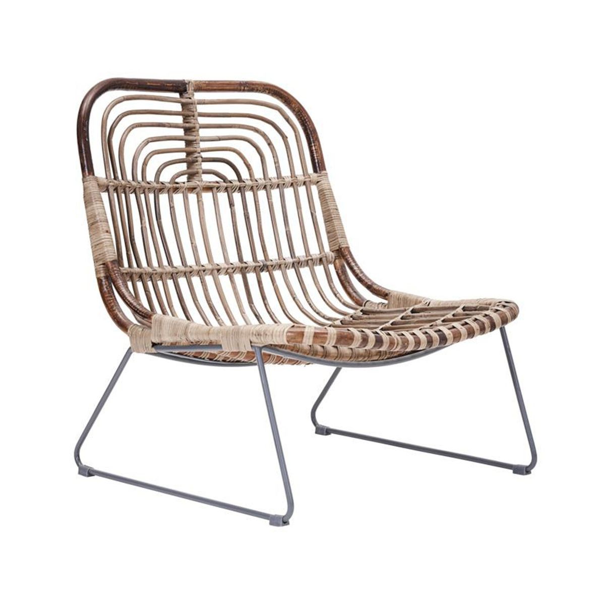 Mood Pieds de chaise en métal, 62,5 × 41,5 × 6 cm