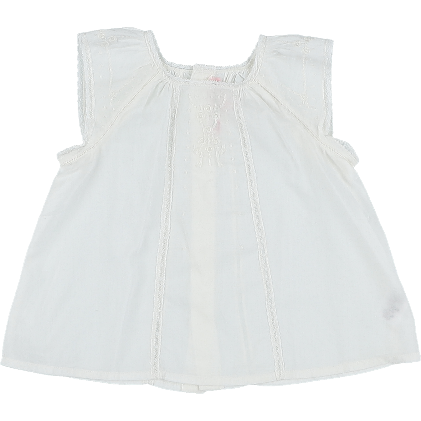 Blouse brodée main - Très bon état, BONPOINT