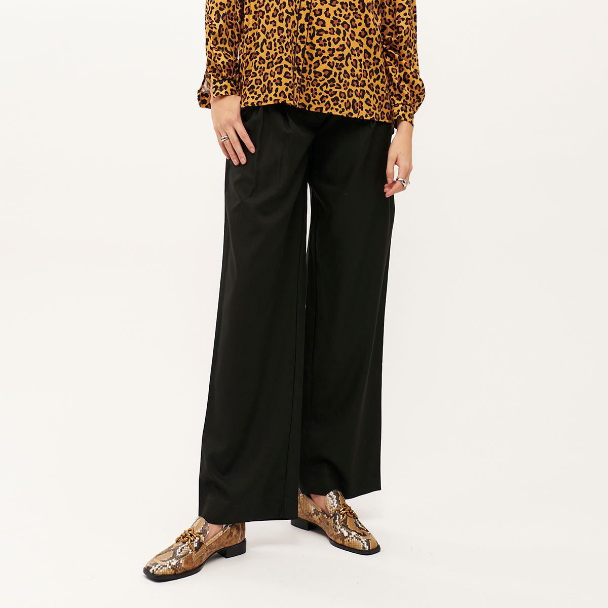 Pantalon droit à pinces KATE, WILD