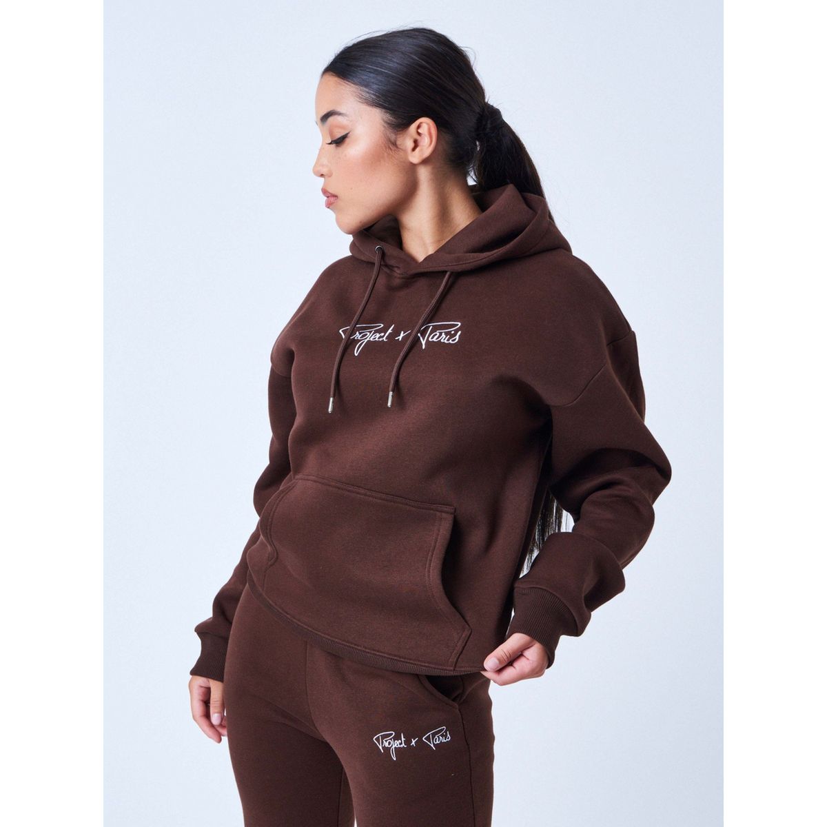 Pull champion marron outlet