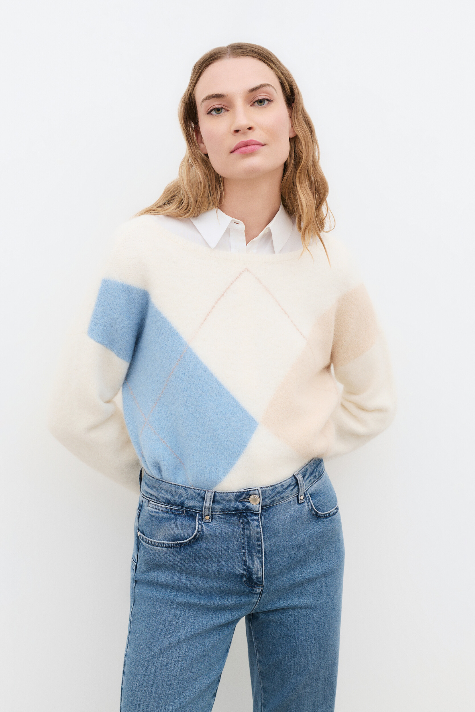 Pull droit col bateau MBENNIE, CAROLL