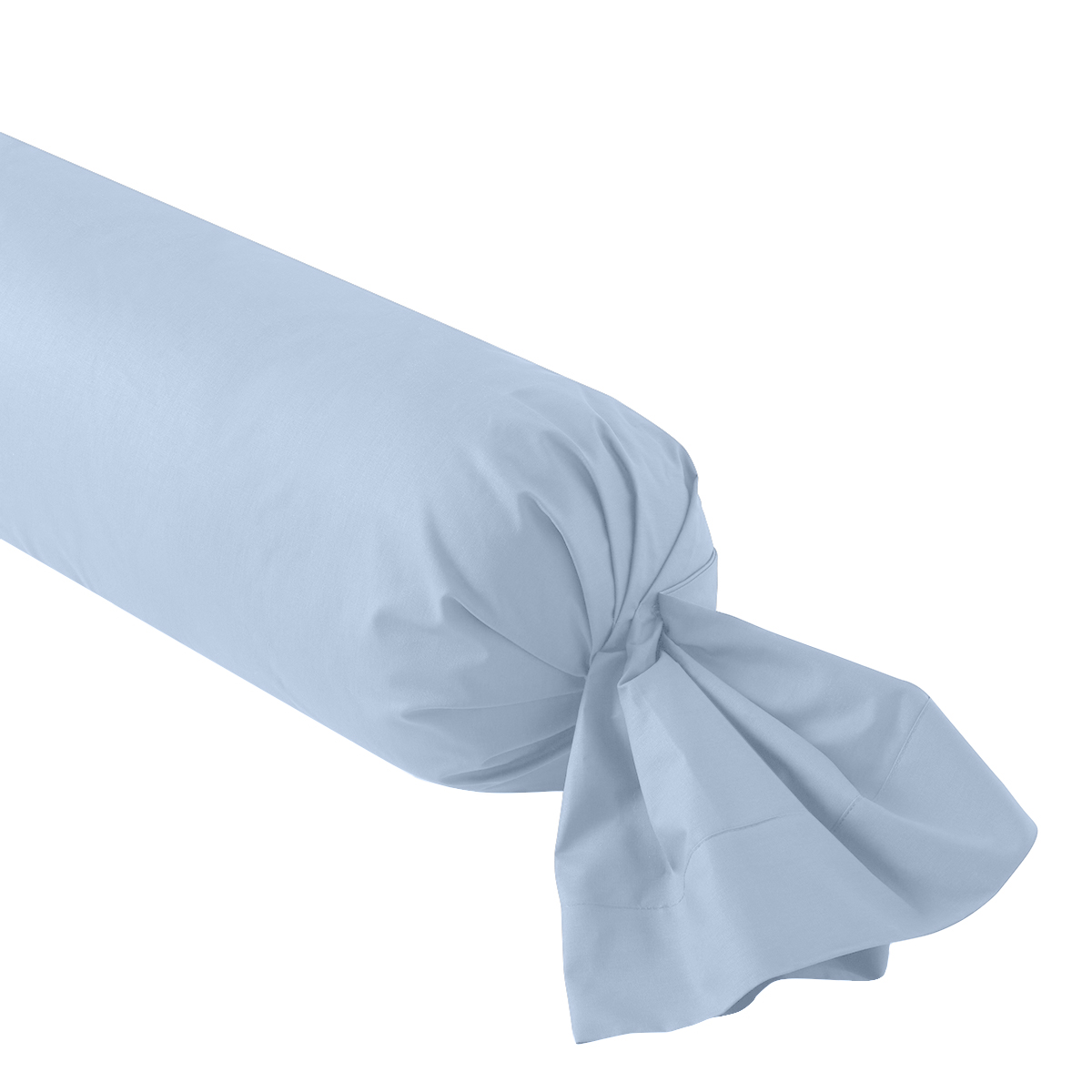 DODO Taie De Traversin Studio Coton Blanc - Parure De Lit Douce Et Résistante