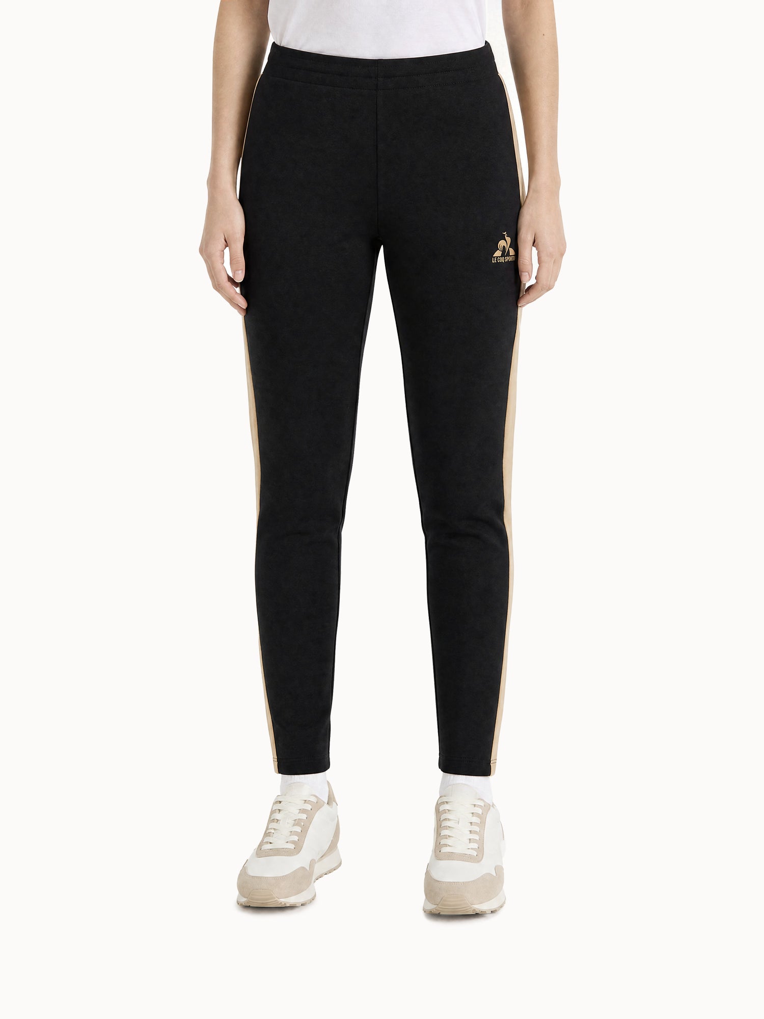 Pantalon en double face avec bandes côtés contrastées NOEL, LE COQ SPORTIF
