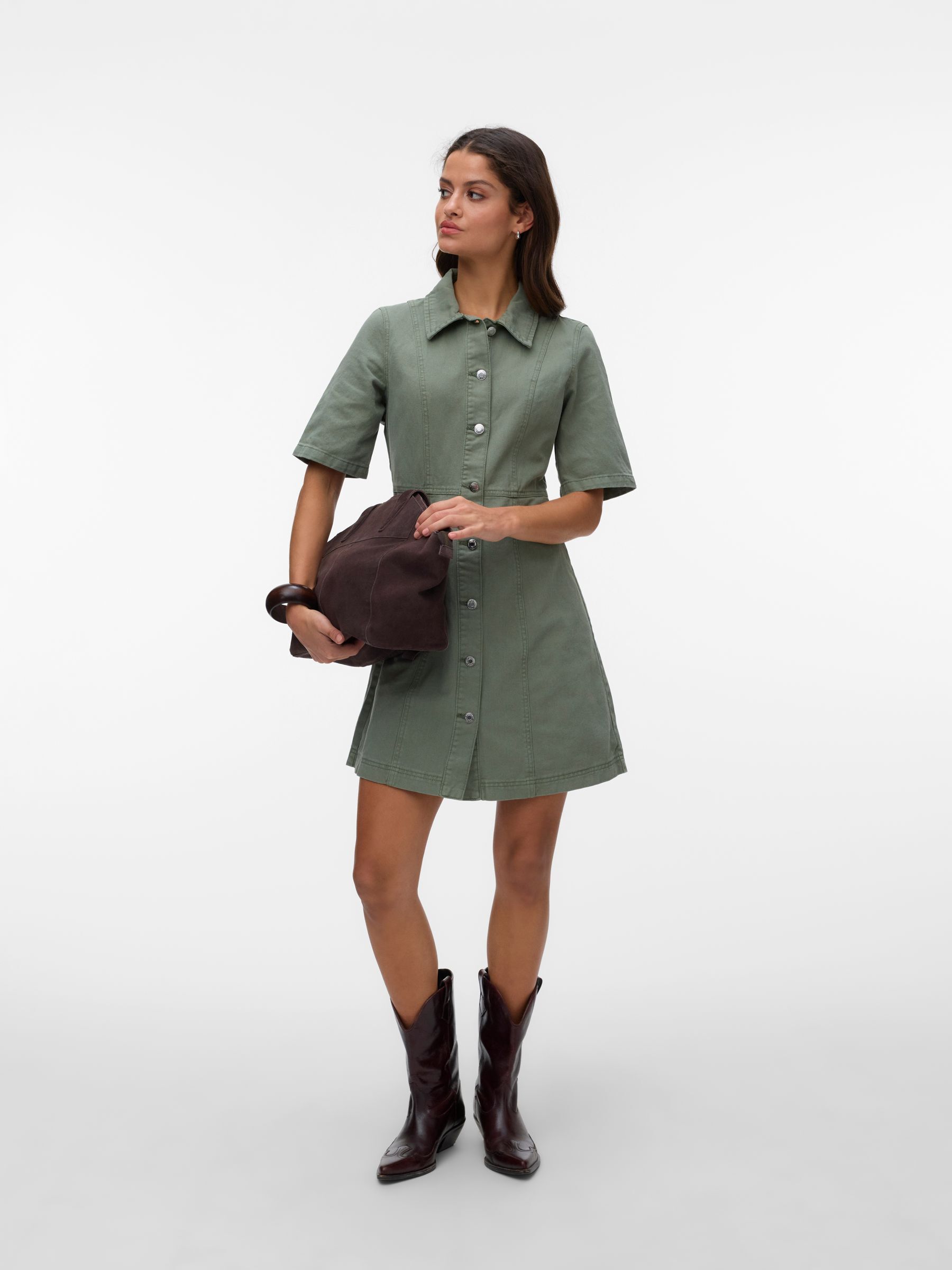 Robe En Denim, VERO MODA