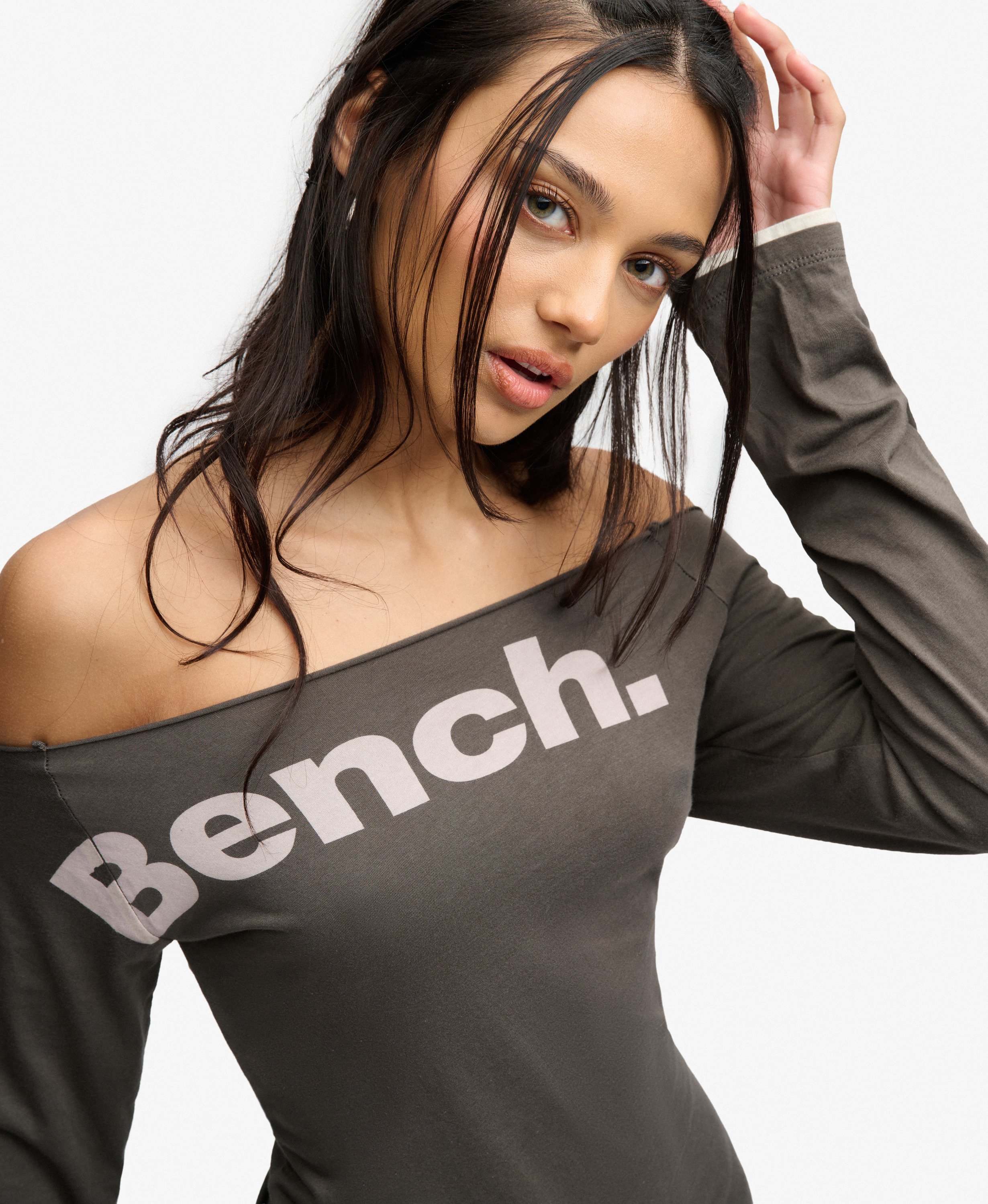 Top superposé Bench coupe ajustée, SUPERDRY