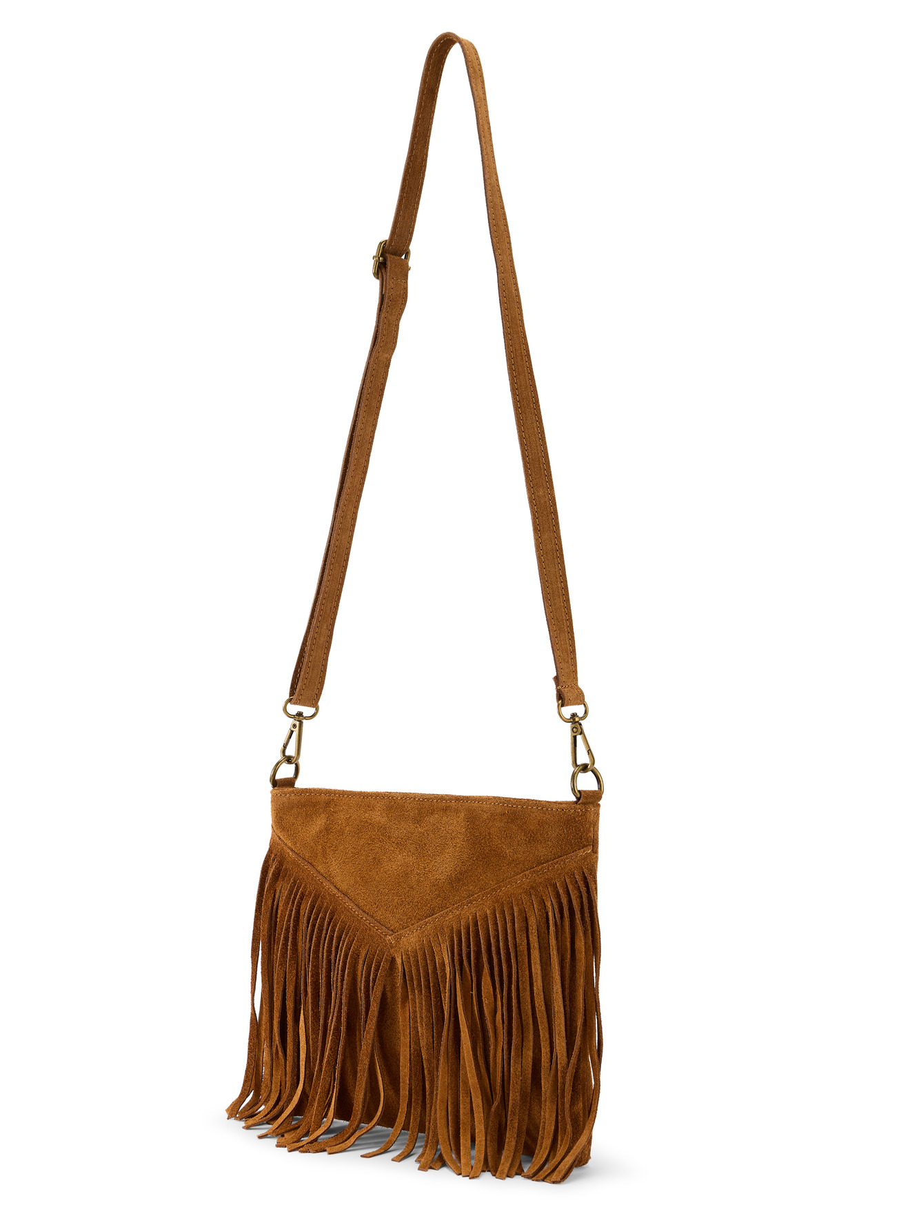 Sac cuir à franges, DAXON
