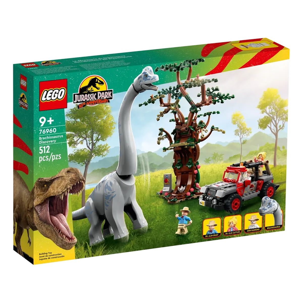 La découverte du brachiosaure Lego