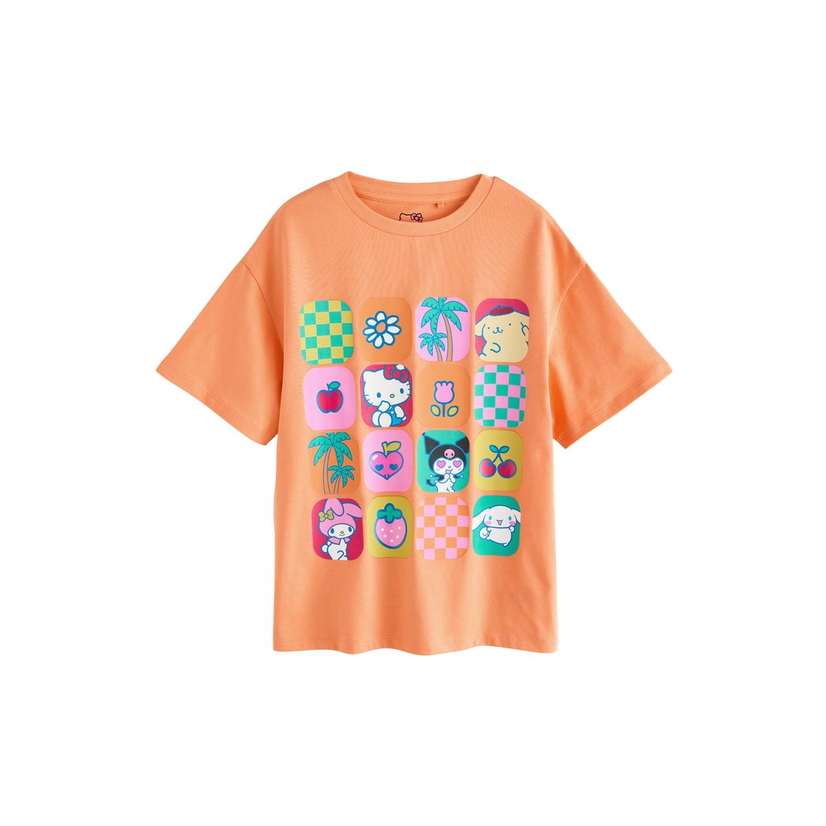 T-shirt oversize imprimé hello kitty, NEXT