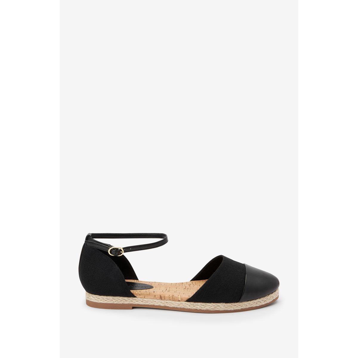 Espadrilles bout ferm avec bride noir Next La Redoute