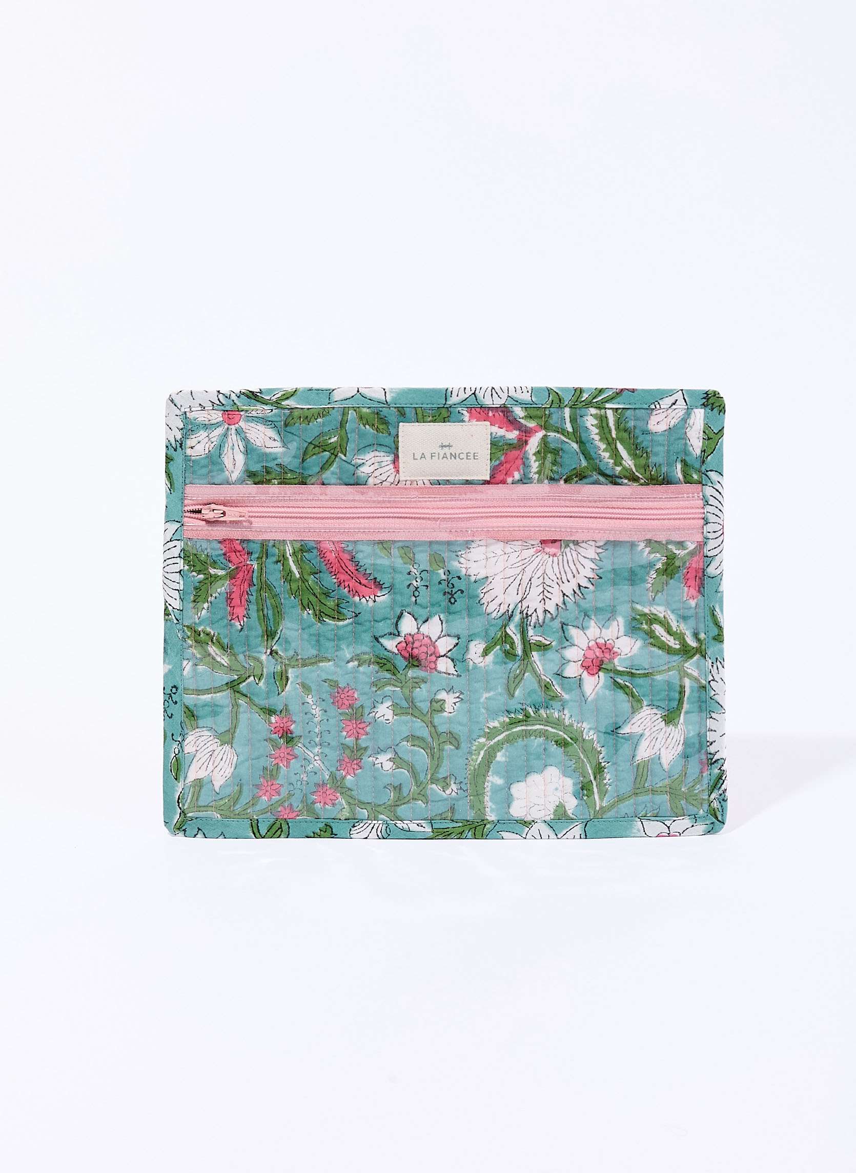 Grande pochette imprimée rectangulaire transparente FREYANNE, LA FIANCÉE