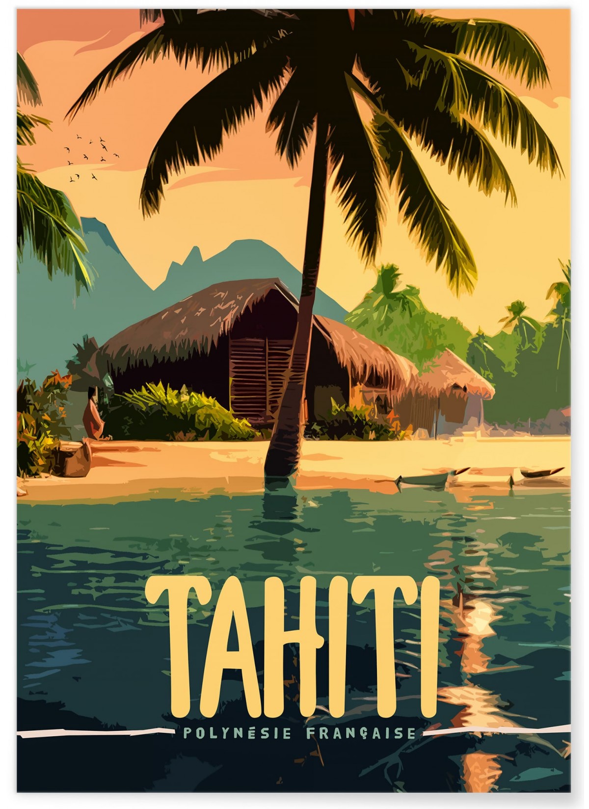 Affiche Tahiti, L'AFFICHERIE