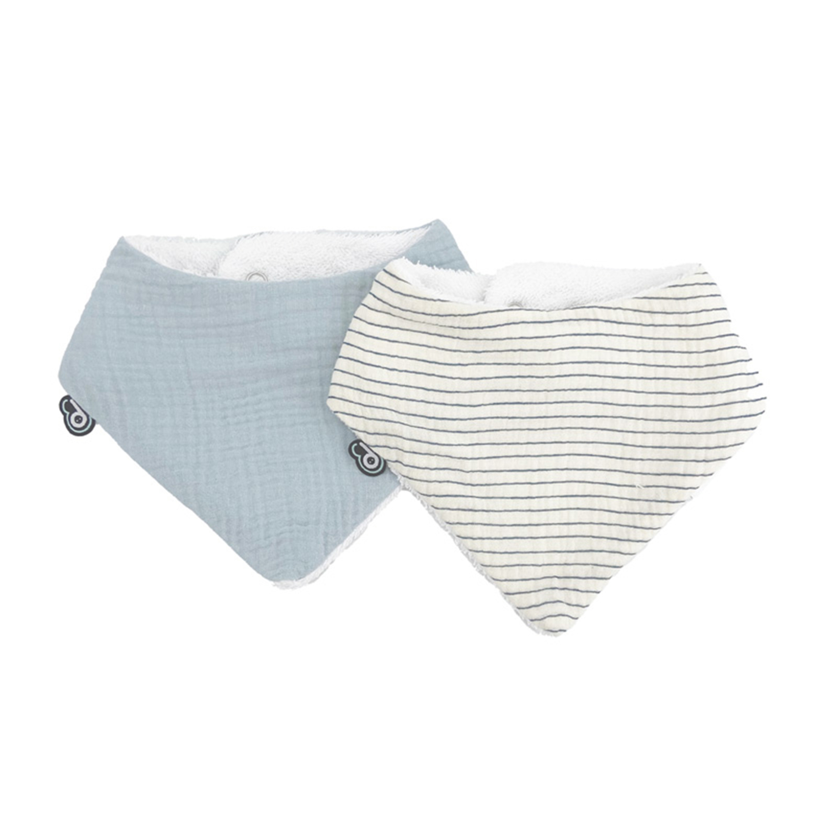Bavoirs bandana lot de 2, DOMIVA
