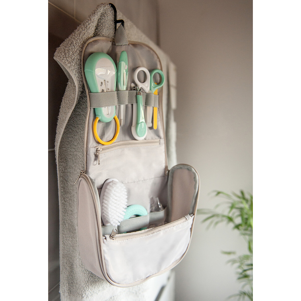 Trousse De Toilette Bebe Gris Beaba La Redoute