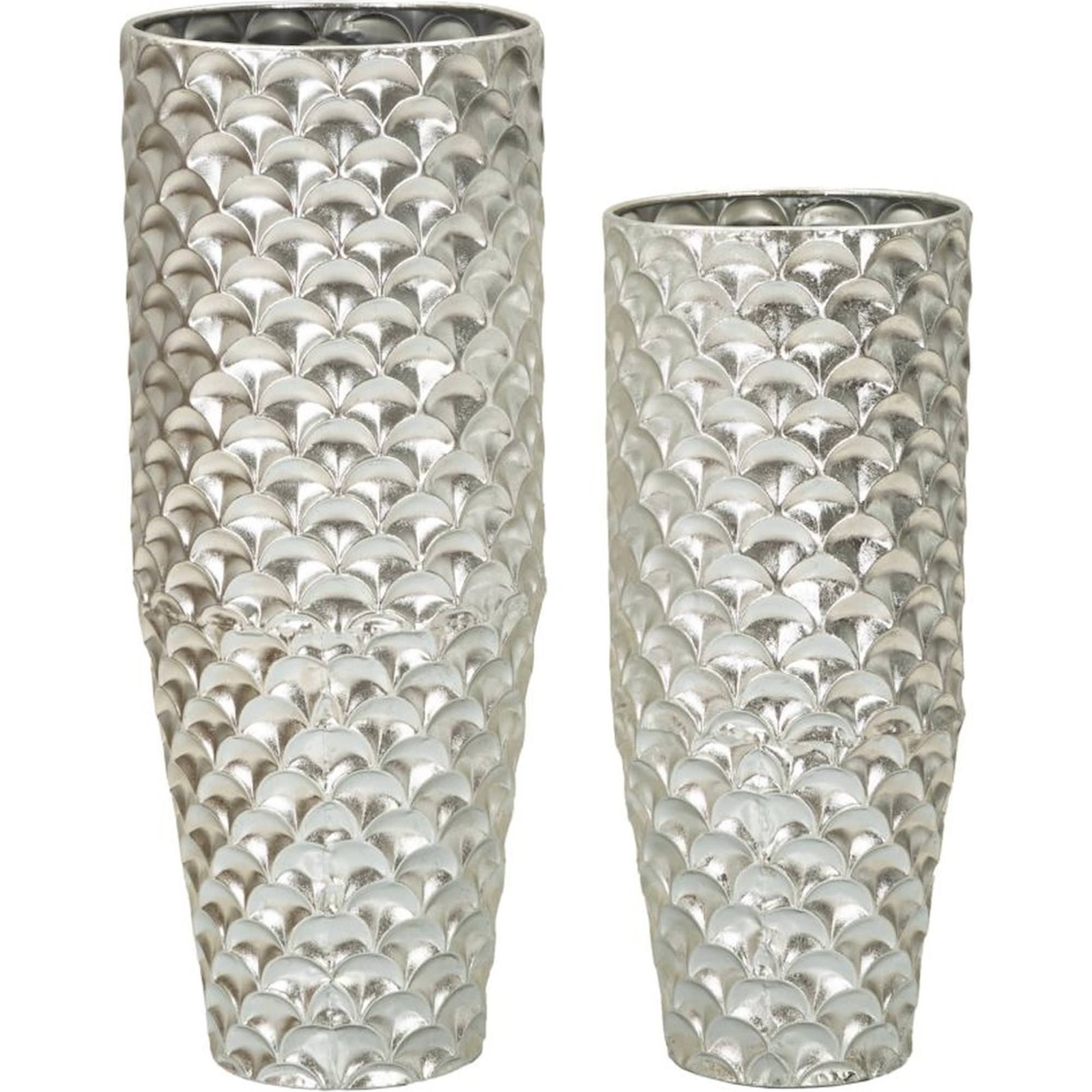 Duo de vases en fer relief élégant GLAM, RECOLLECTION
