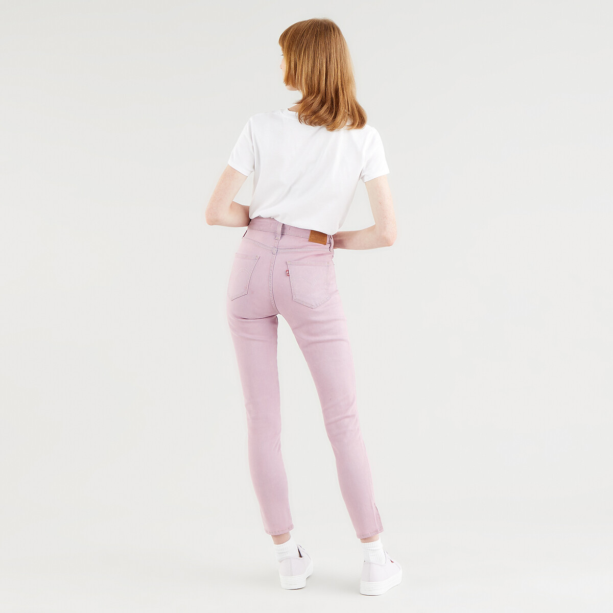 721 exposed button jeans urban peony 